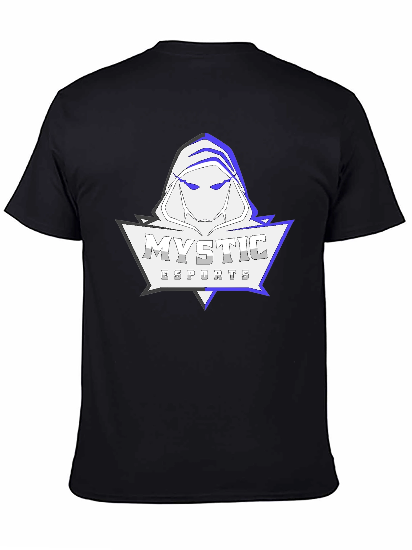 Mystic Esports Graphic Print Black T-Shirt