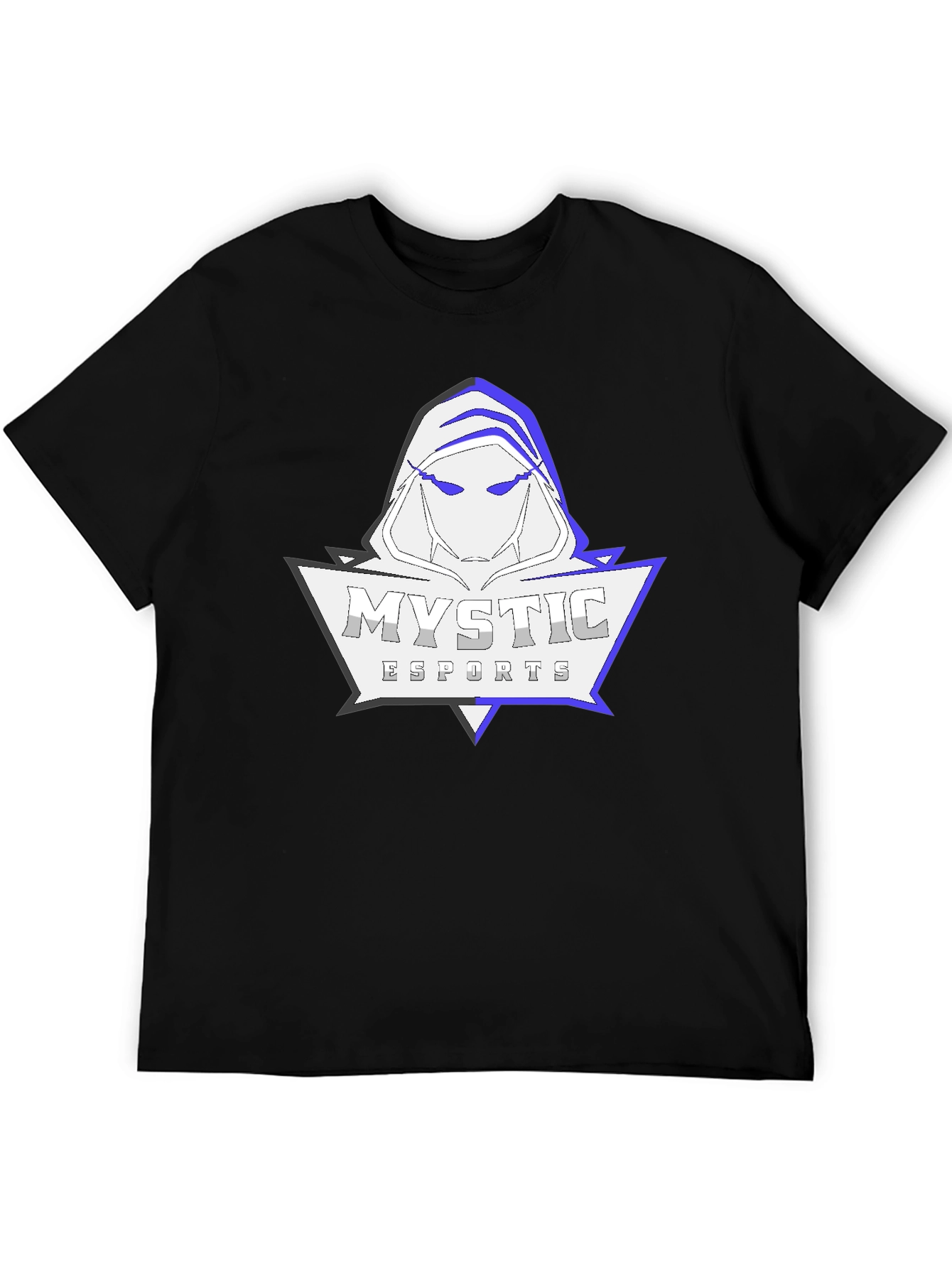 Mystic Esports Graphic Print Black T-Shirt