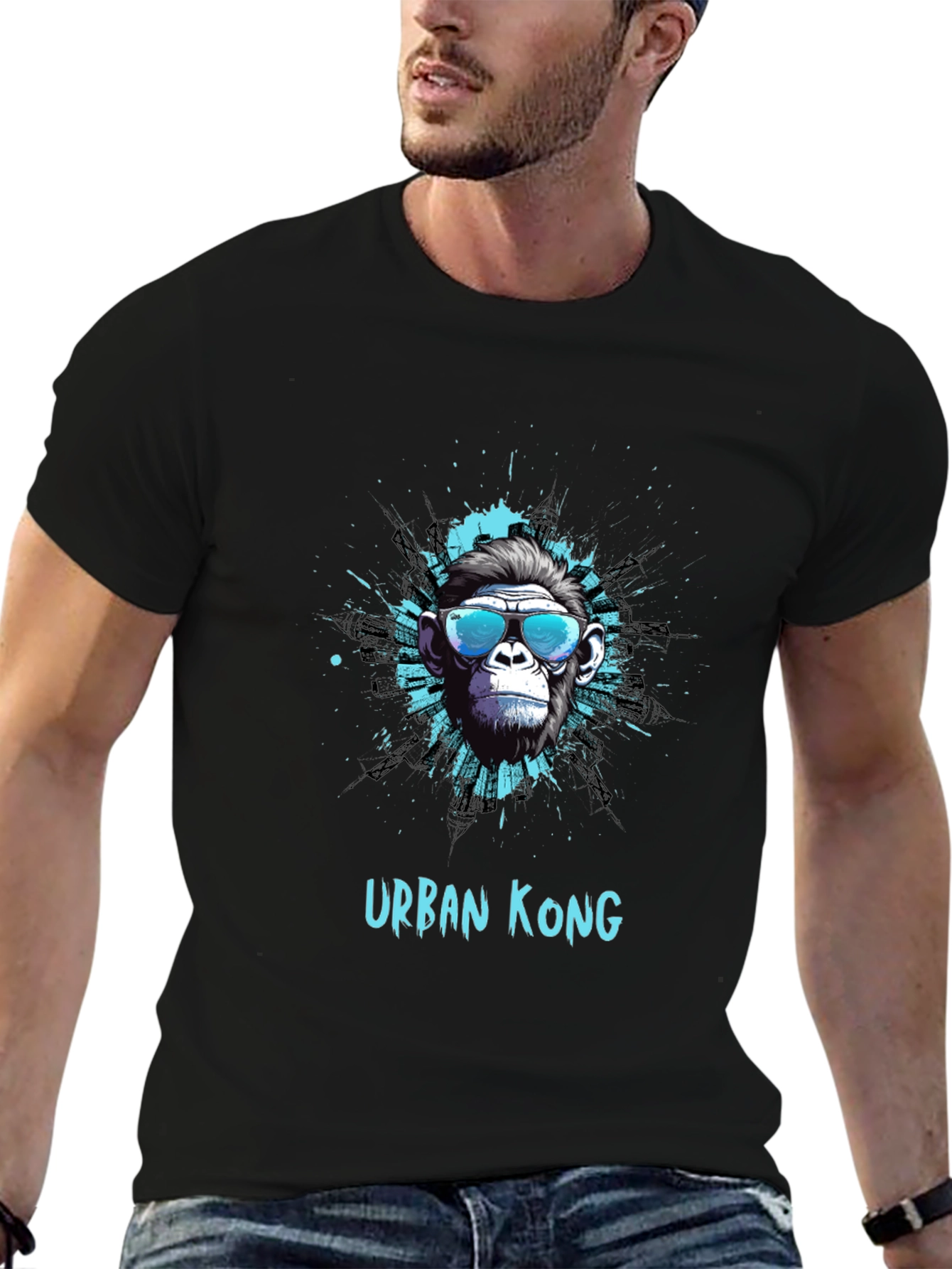 Urban Kong Tee: Cool Ape Graphic T-Shirt