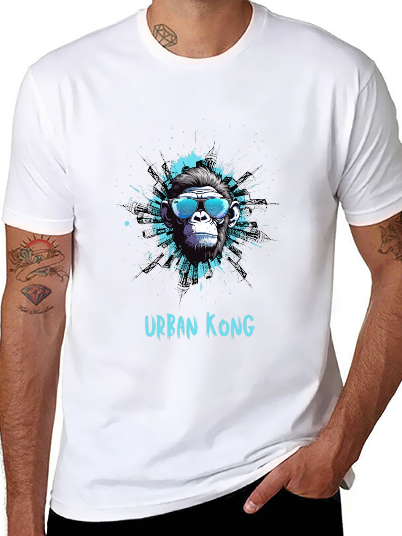 Urban Kong Tee: Cool Ape Graphic T-Shirt
