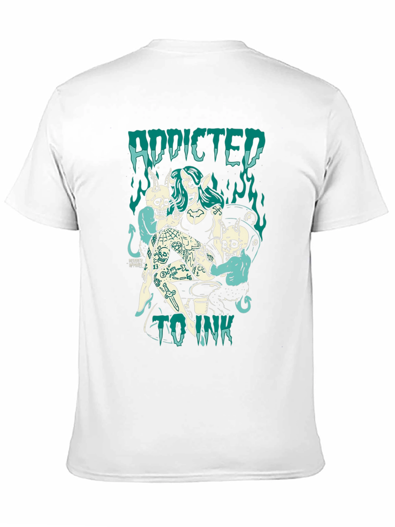 Addicted to Ink Graphic Tee - Black T-Shirt