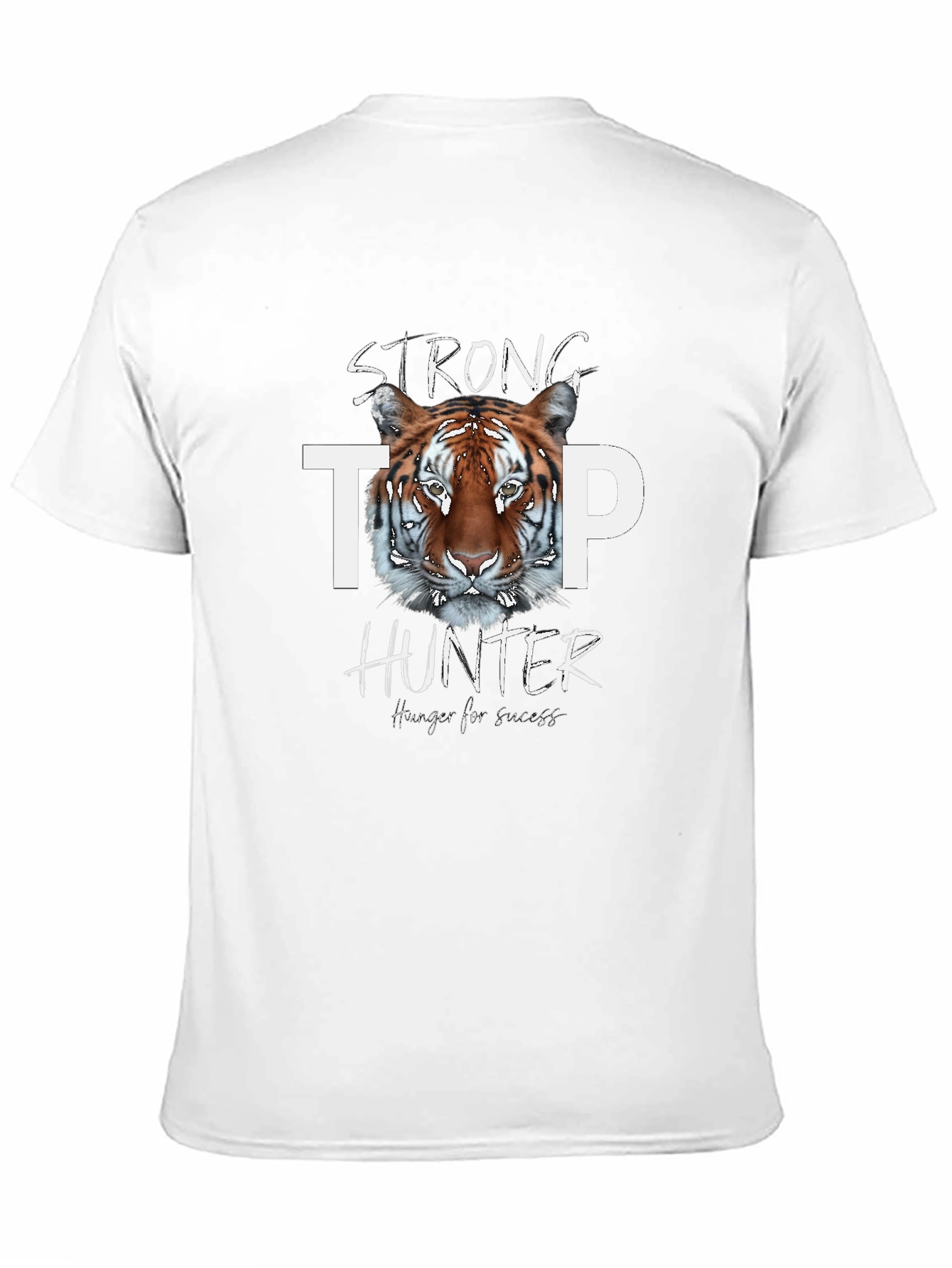 Strong Tiger Hunter Graphic Print Tee