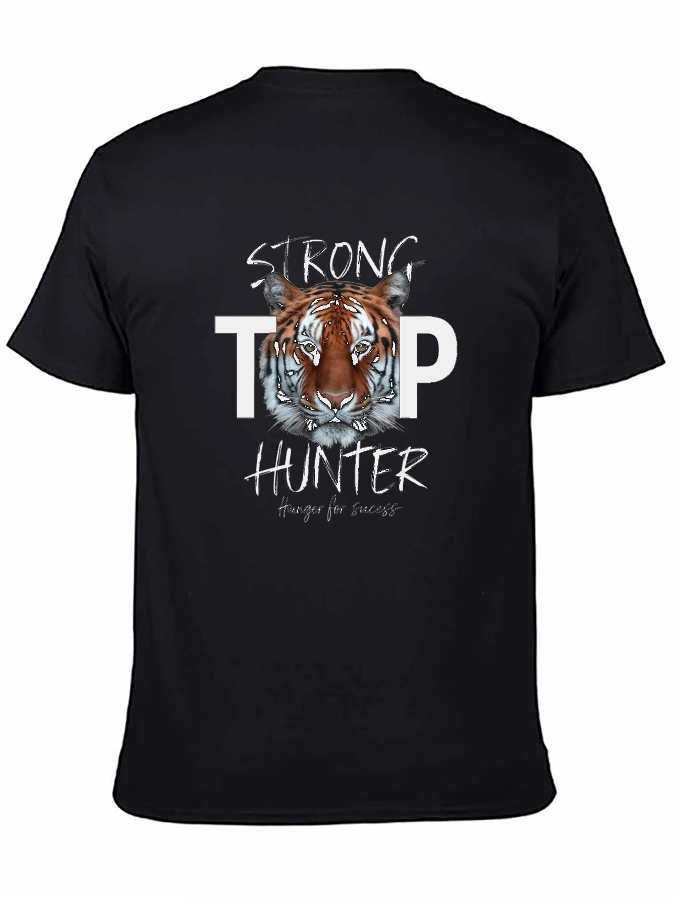 Strong Tiger Hunter Graphic Print Tee