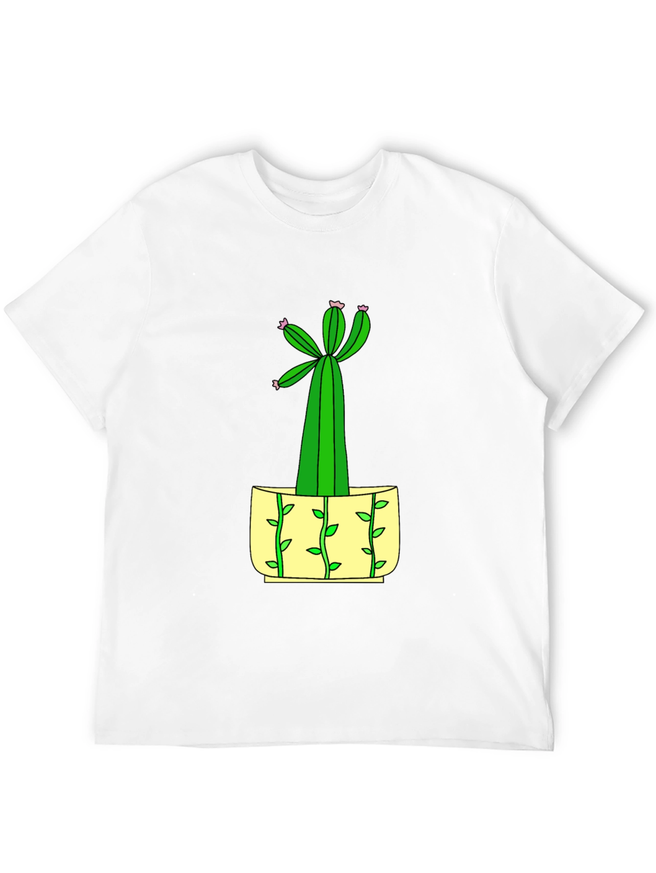 Cactus Graphic Tee - Unique Plant Lover Gift