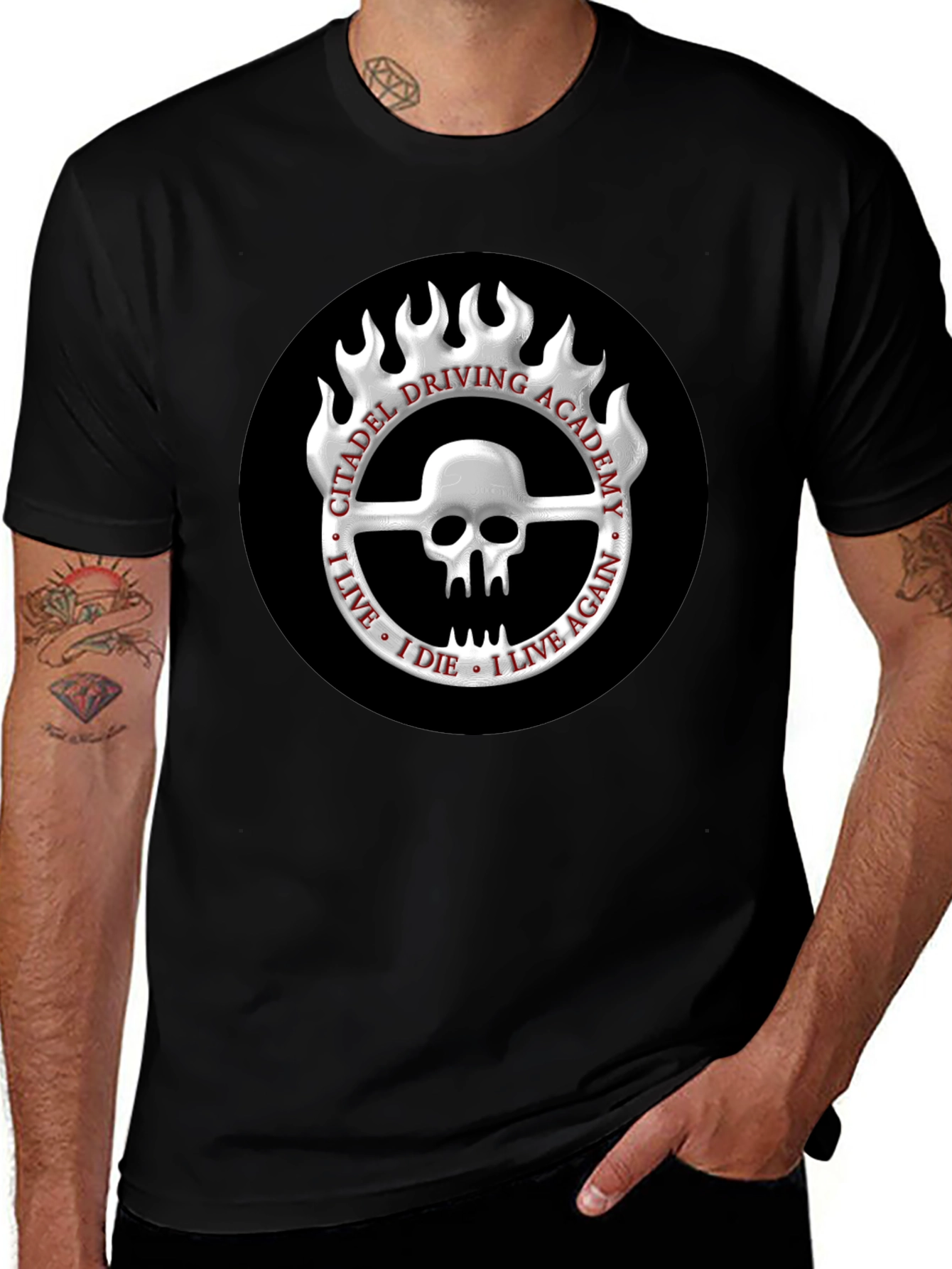 Citadel Driving Academy Tee - Mad Max Inspired