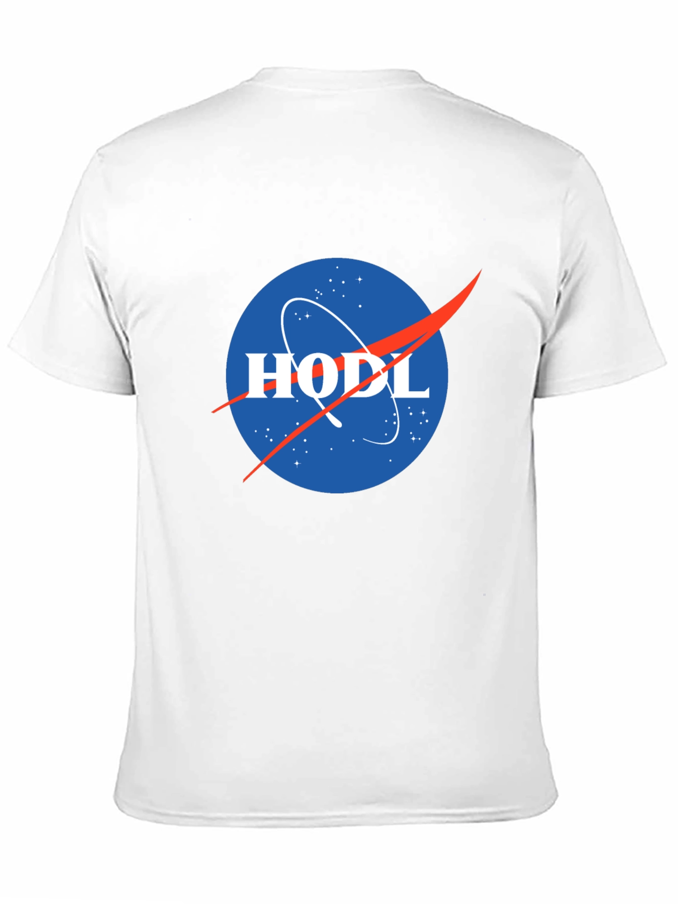 HODL NASA Style Graphic Tee