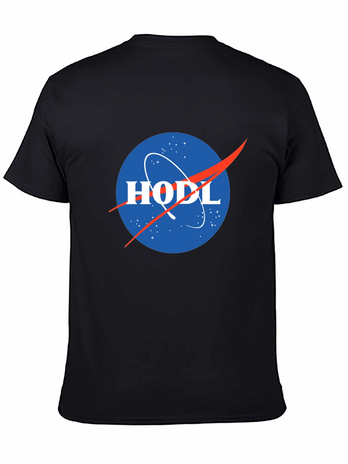 HODL NASA Style Graphic Tee