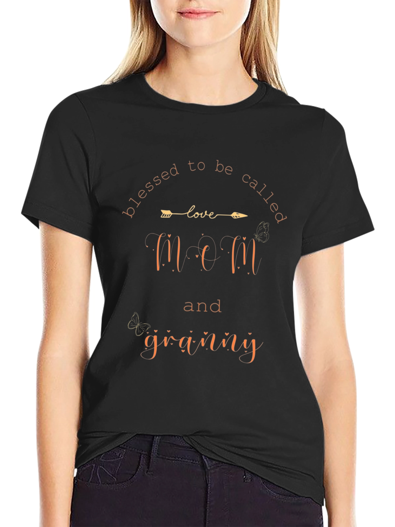Blessed Mom & Granny Graphic Tee