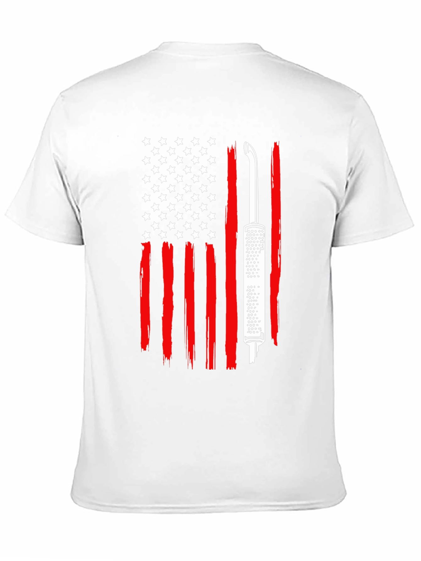 Trucker American Flag T-Shirt