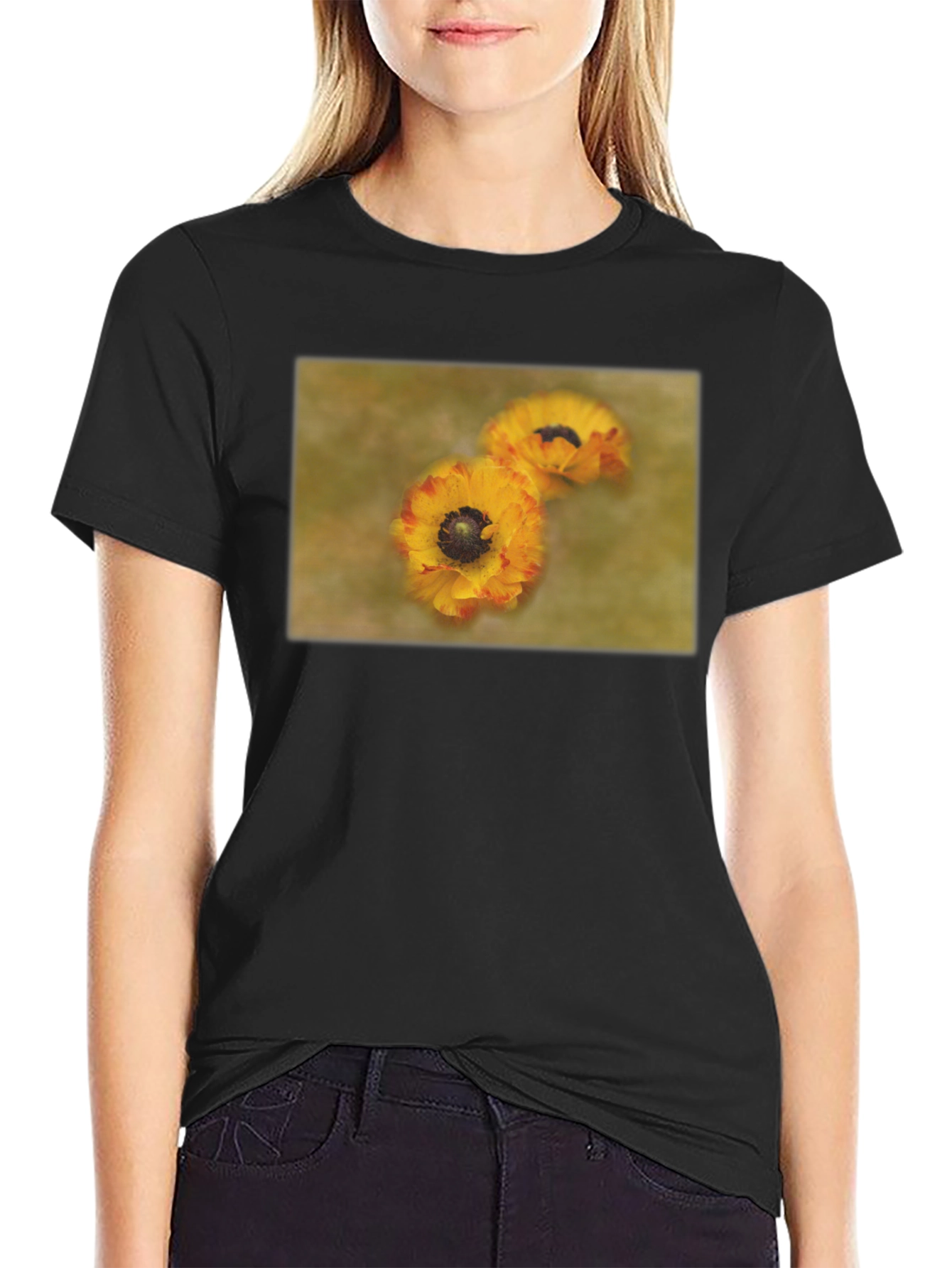 Floral Graphic Tee - Stylish Comfort