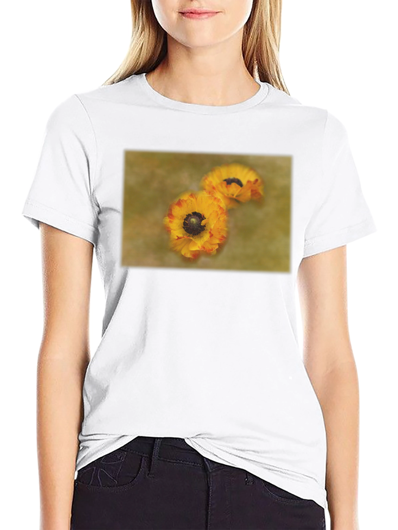 Floral Graphic Tee - Stylish Comfort