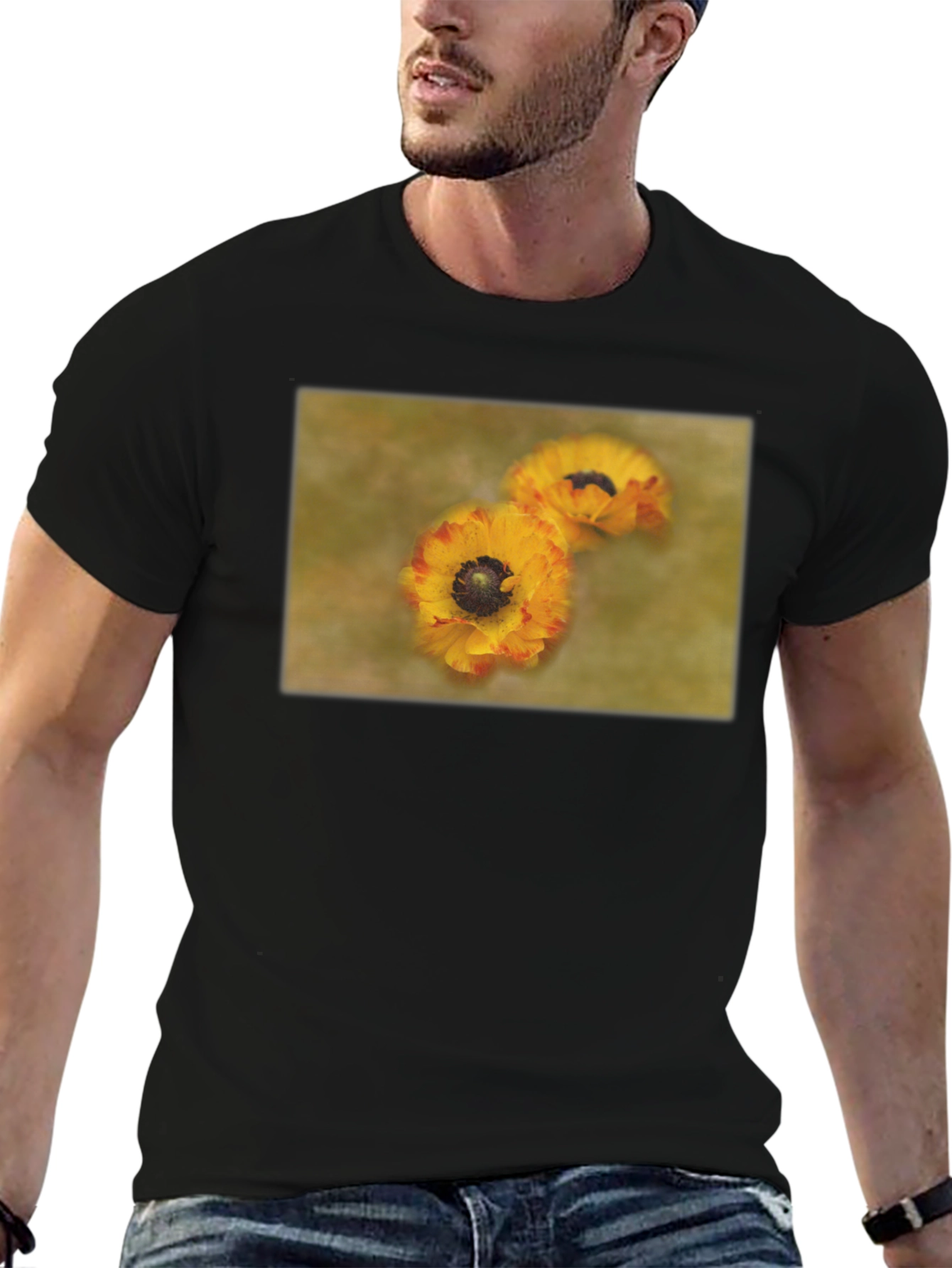 Floral Graphic Tee - Stylish Comfort