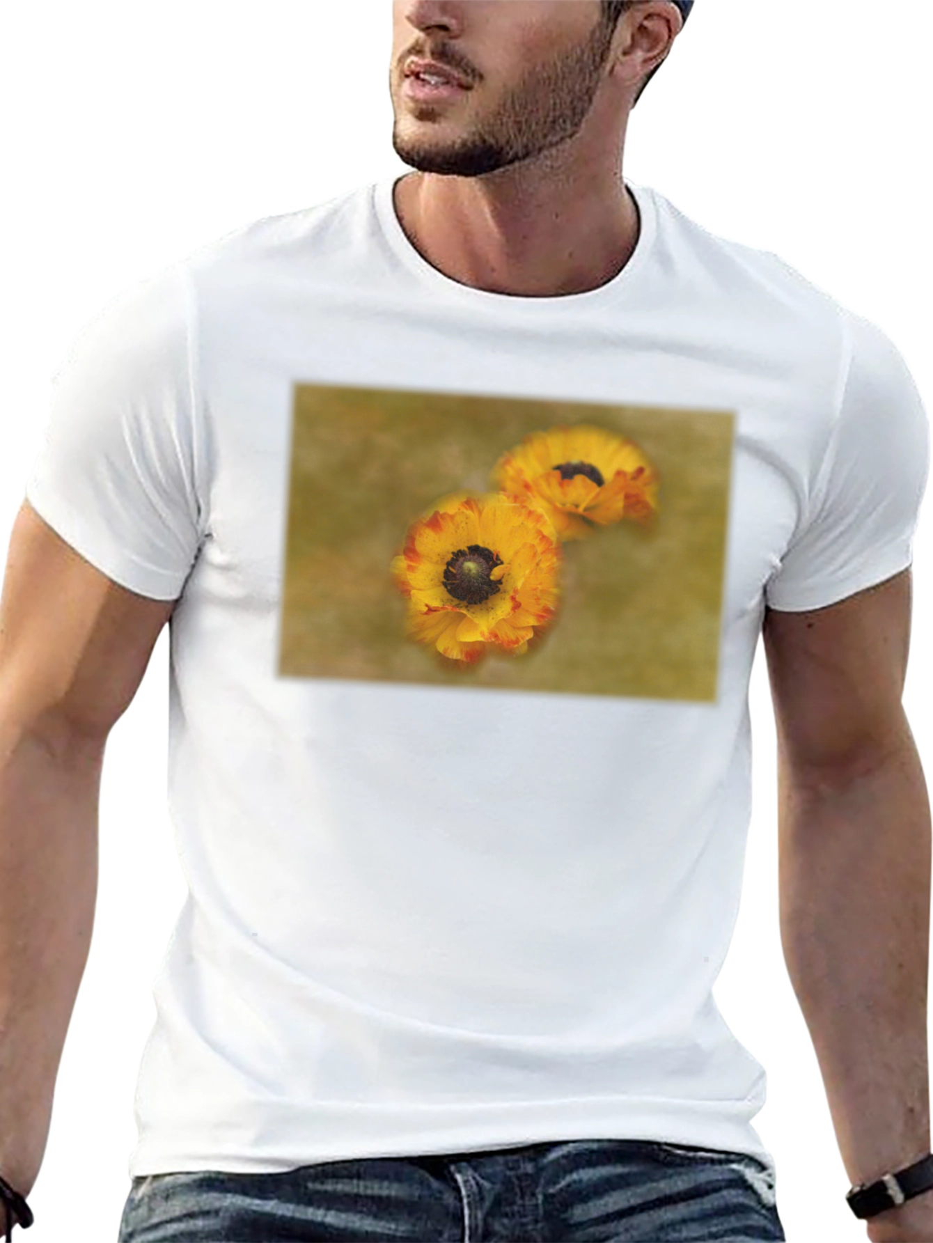 Floral Graphic Tee - Stylish Comfort