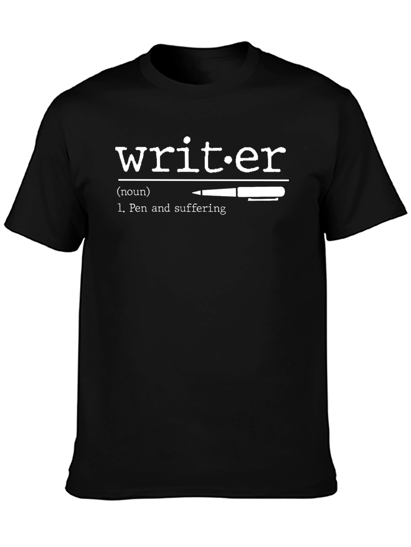 Writer Definition Graphic Tee - Pen & Suffering