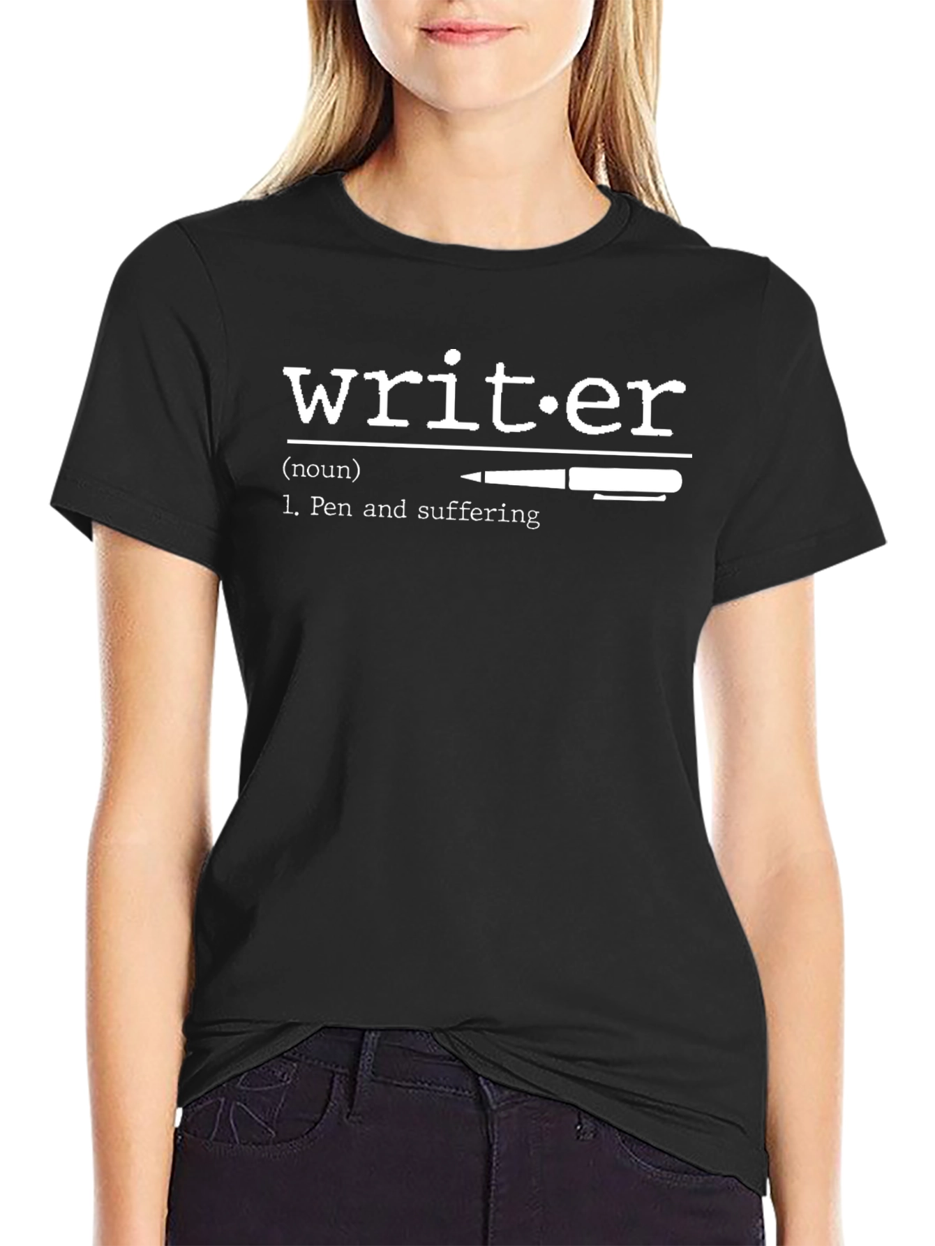 Writer Definition Graphic Tee - Pen & Suffering