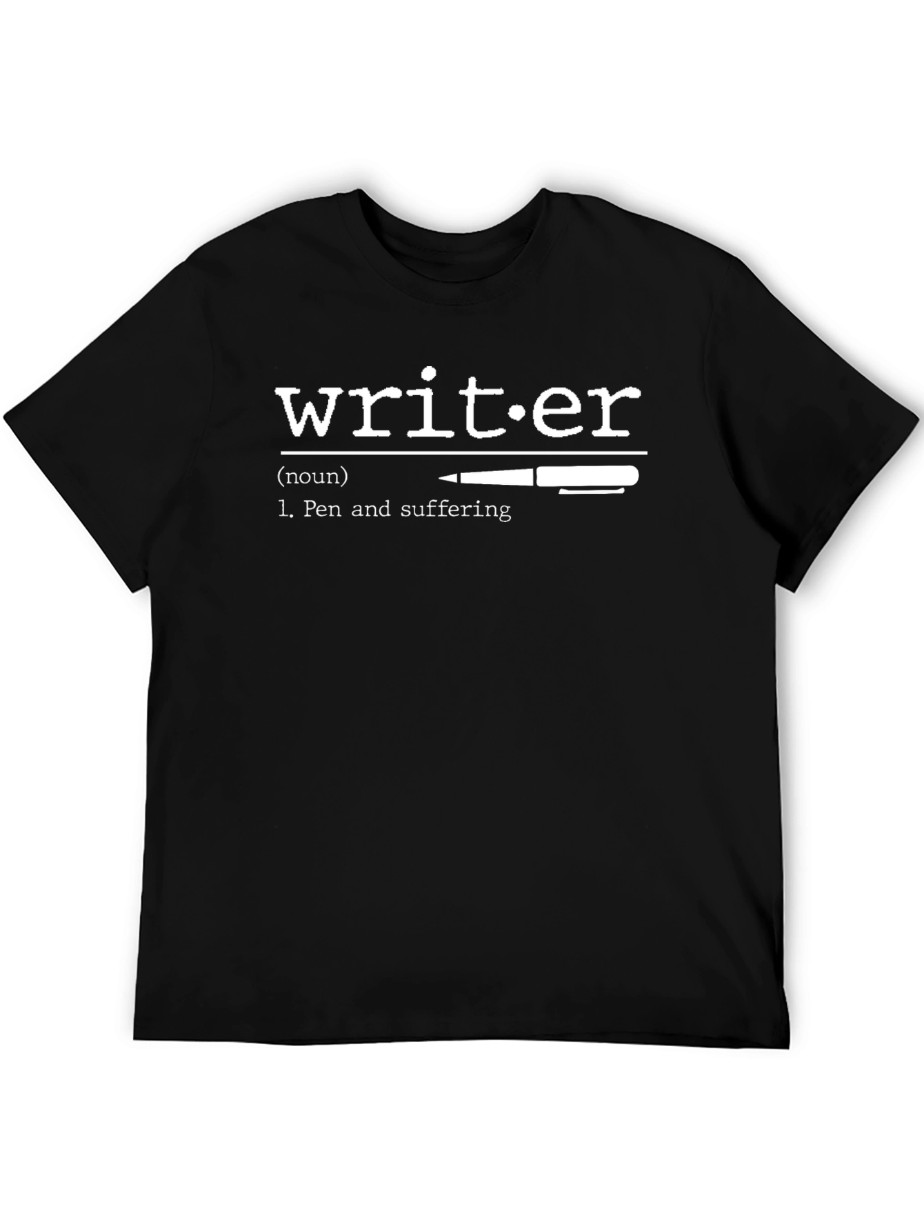 Writer Definition Graphic Tee - Pen & Suffering