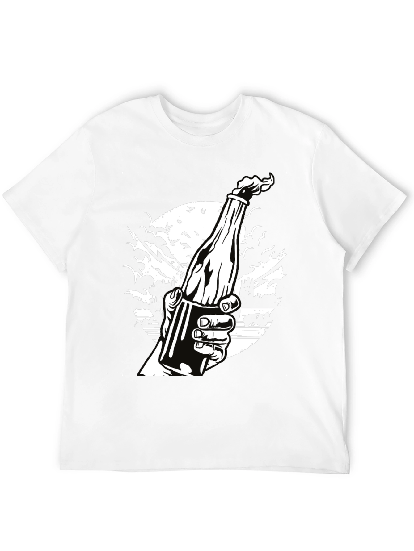 Molotov Cocktail T-Shirt - Protest Art Tee