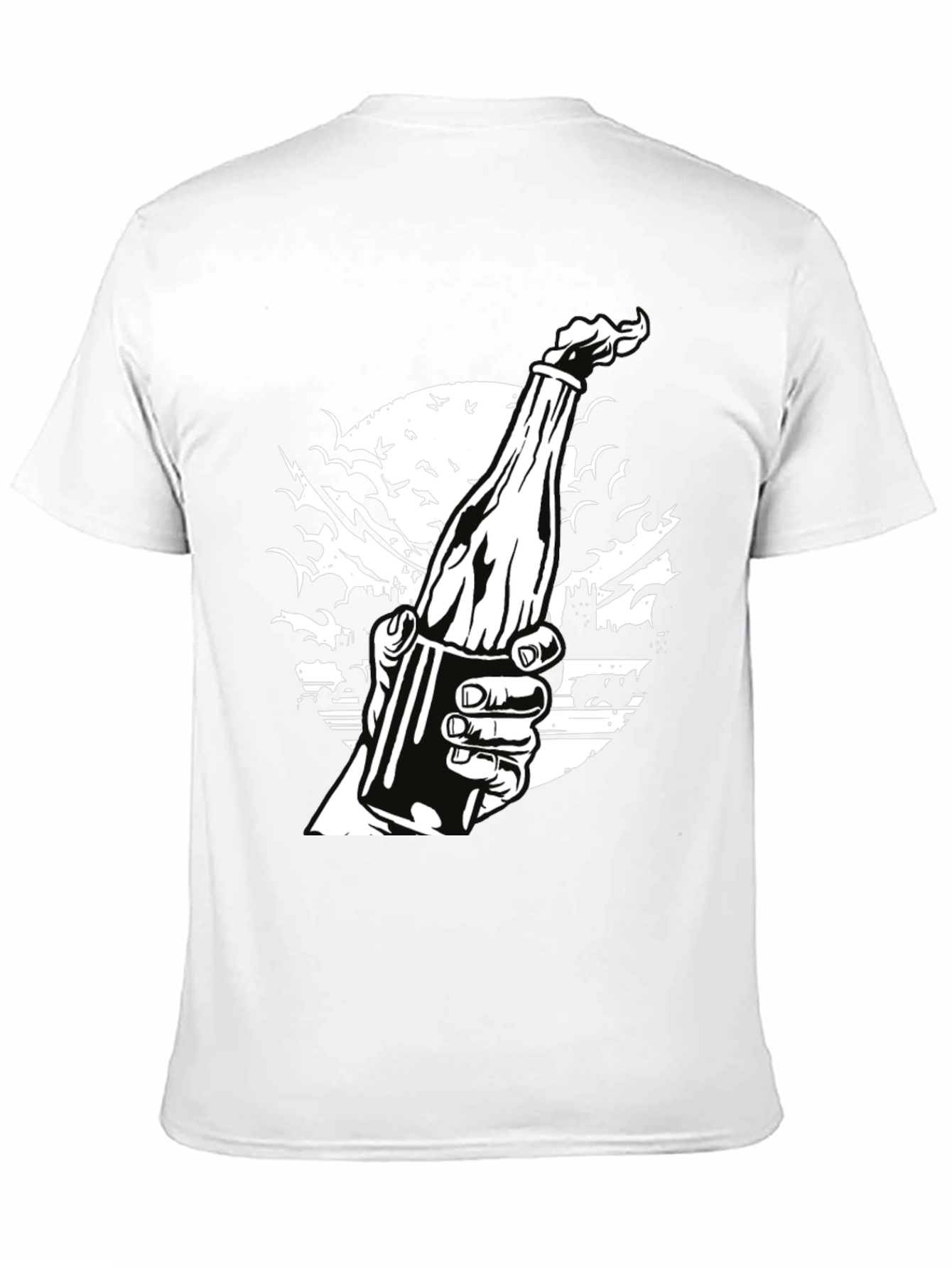 Molotov Cocktail T-Shirt - Protest Art Tee