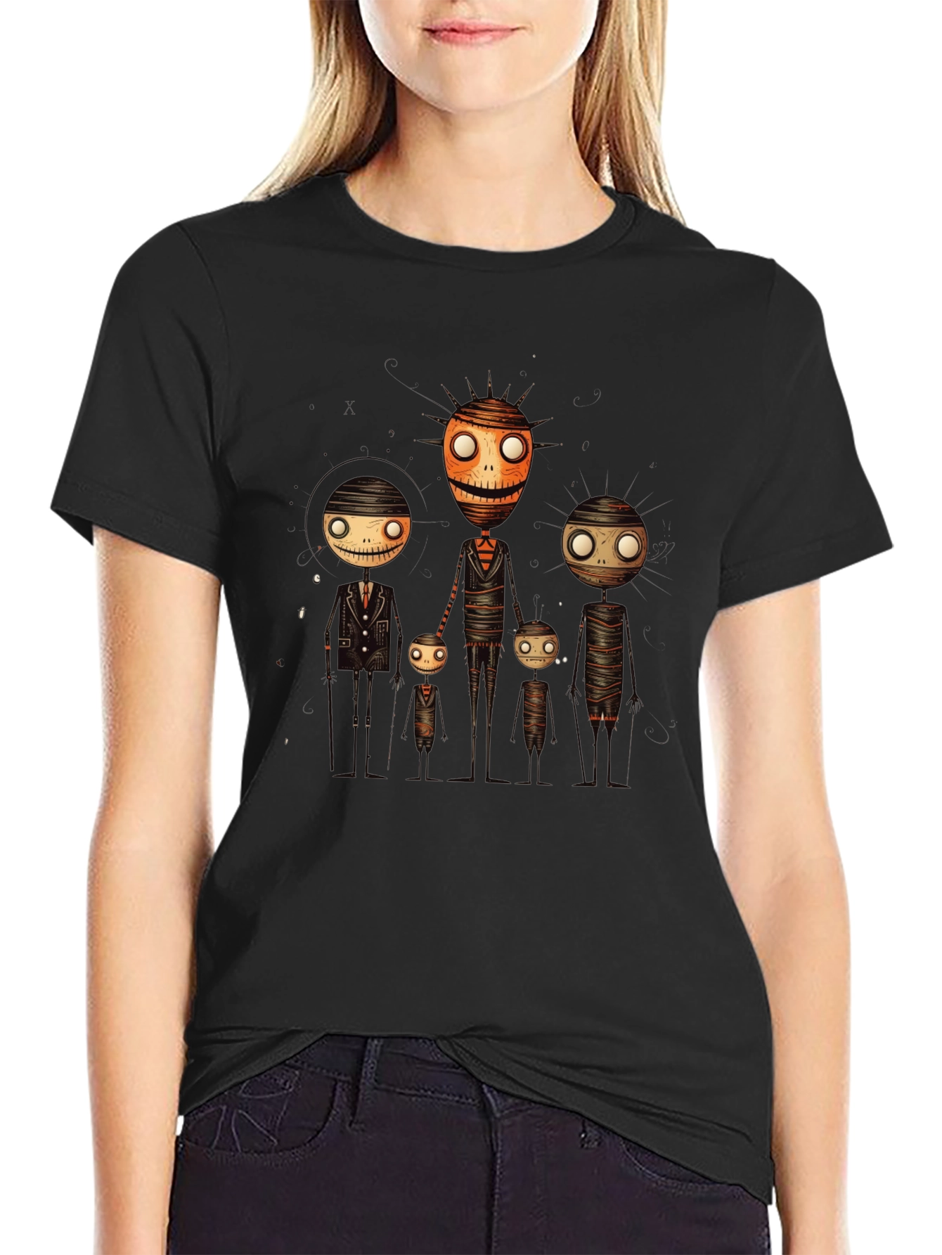 Spooky Family T-Shirt - Halloween Style