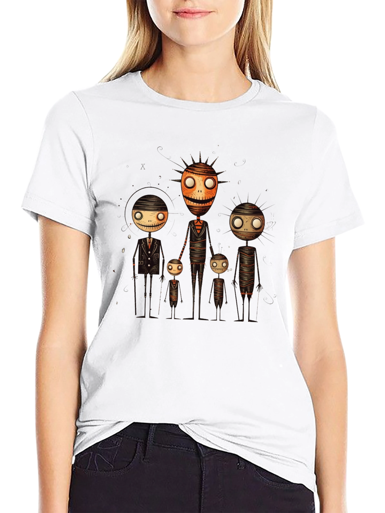 Spooky Family T-Shirt - Halloween Style