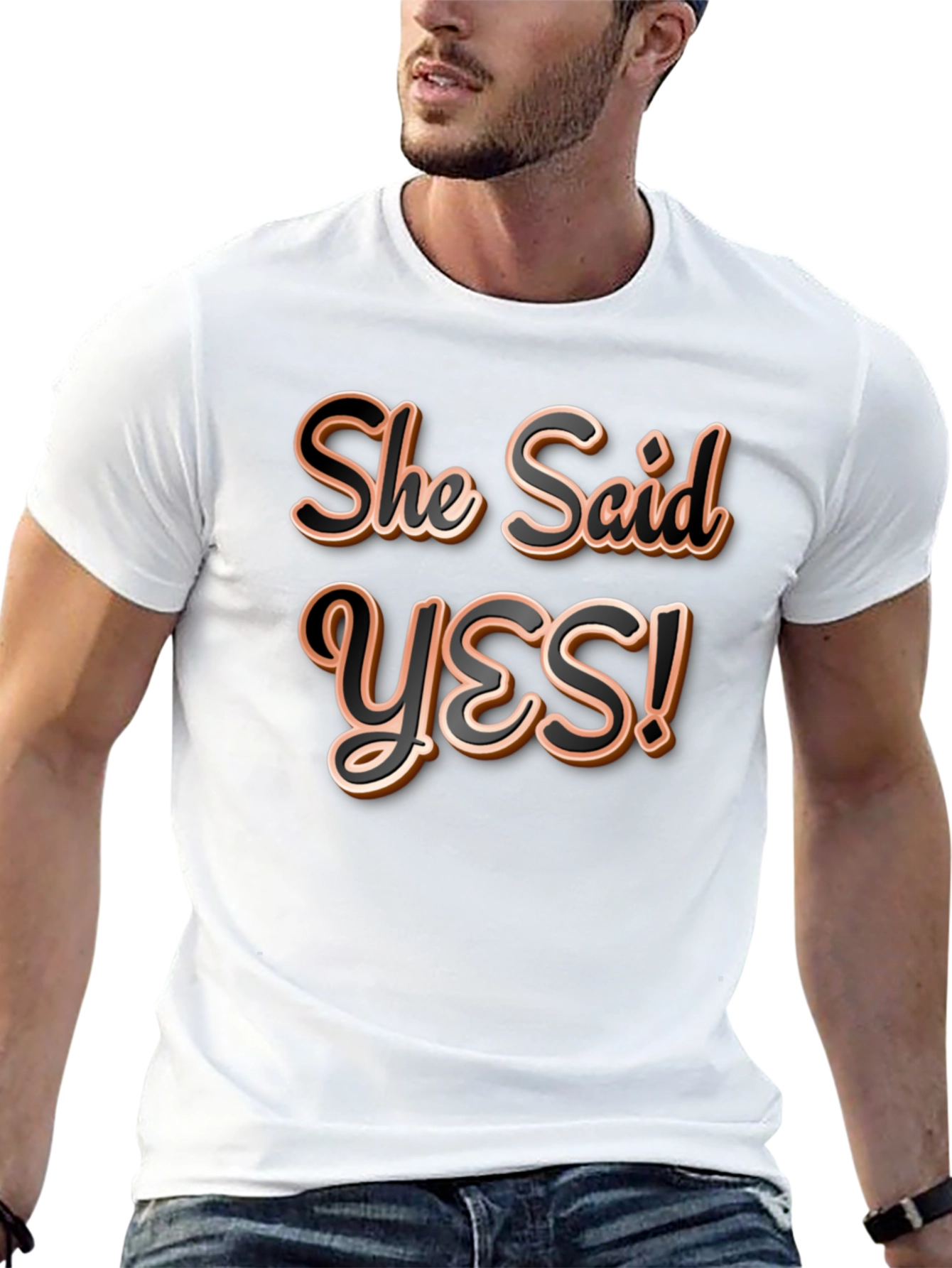 She Said Yes! Graphic T-Shirt