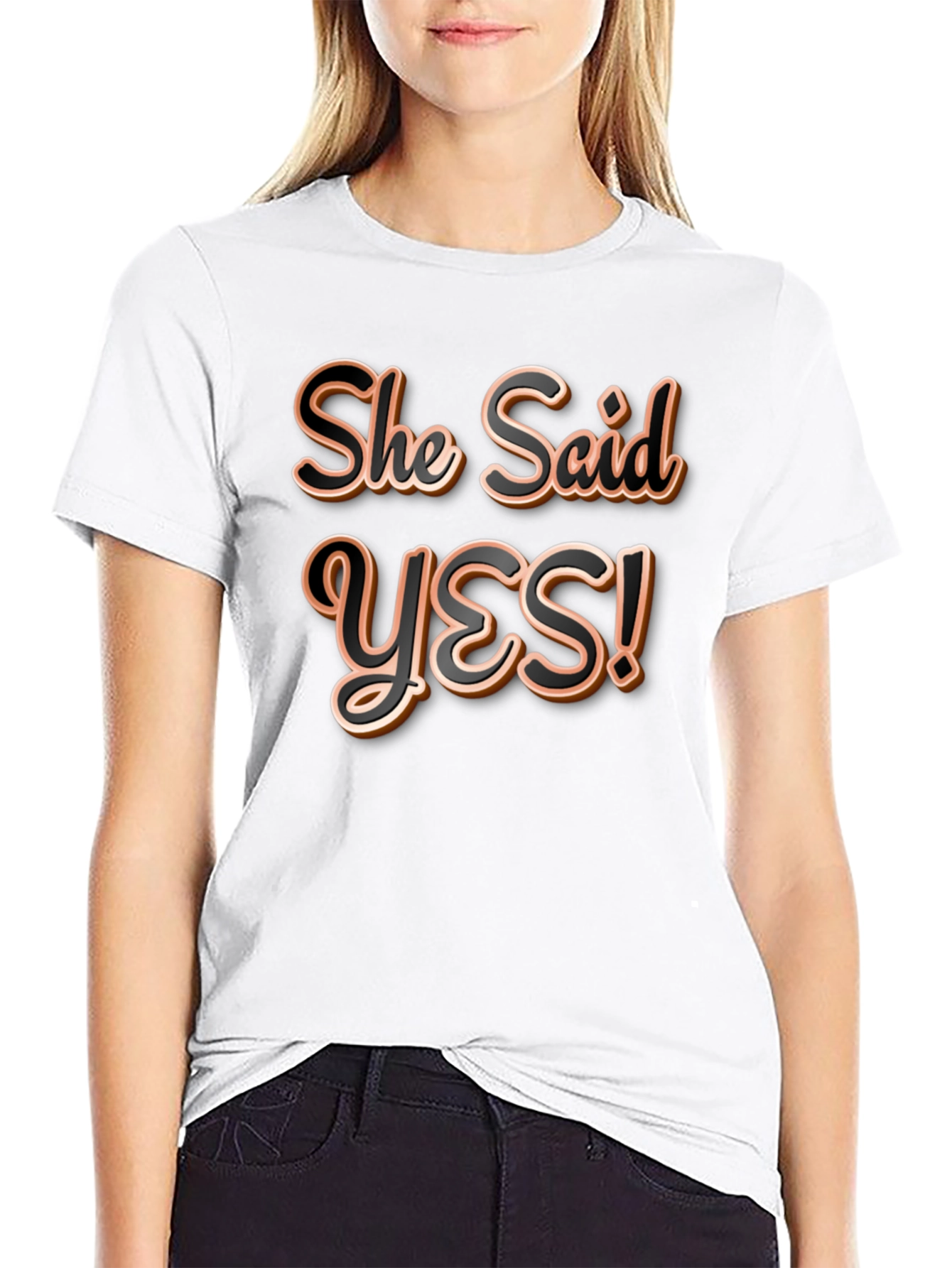 She Said Yes! Graphic T-Shirt