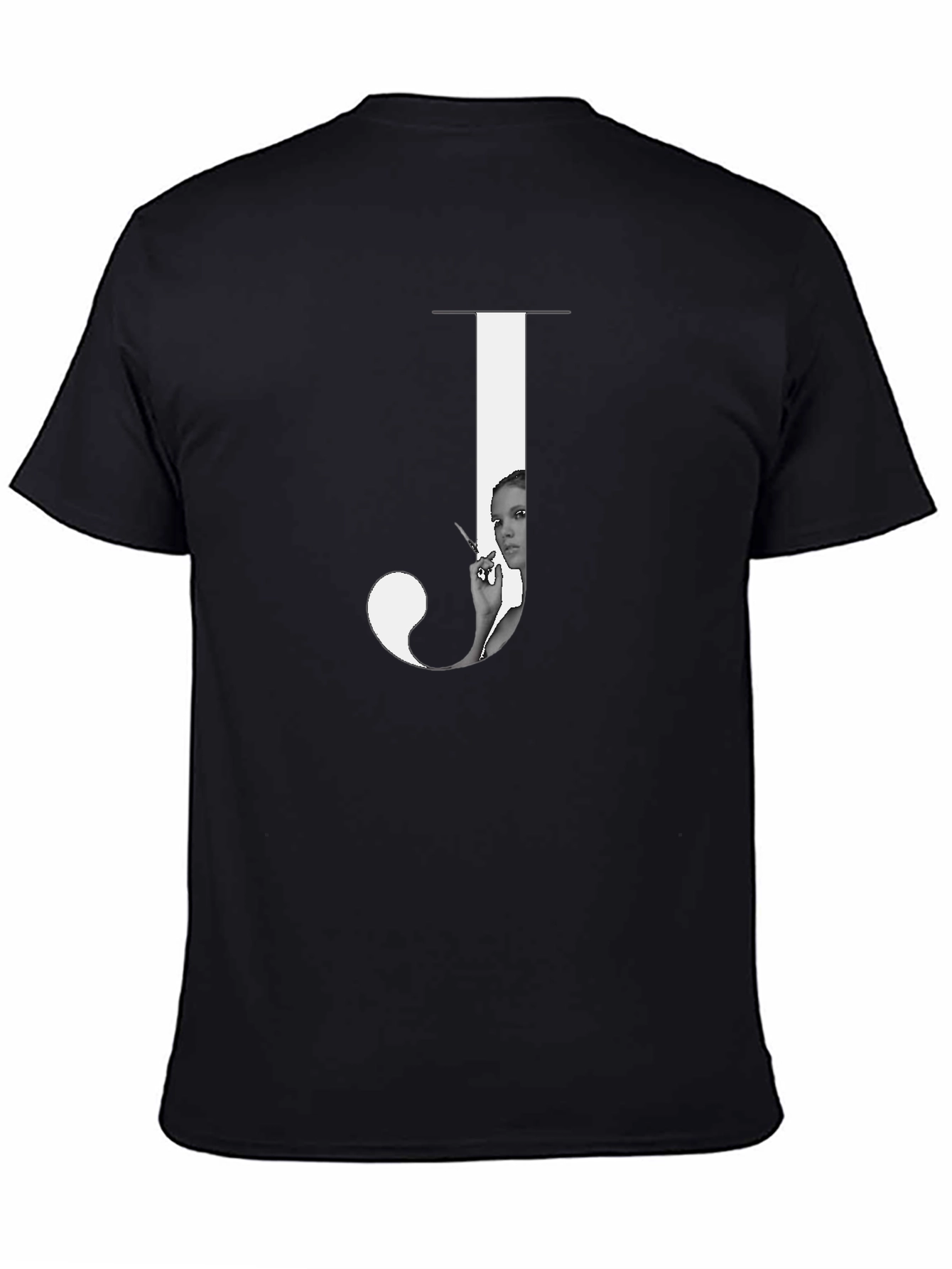 Letter J Graphic Print Tee