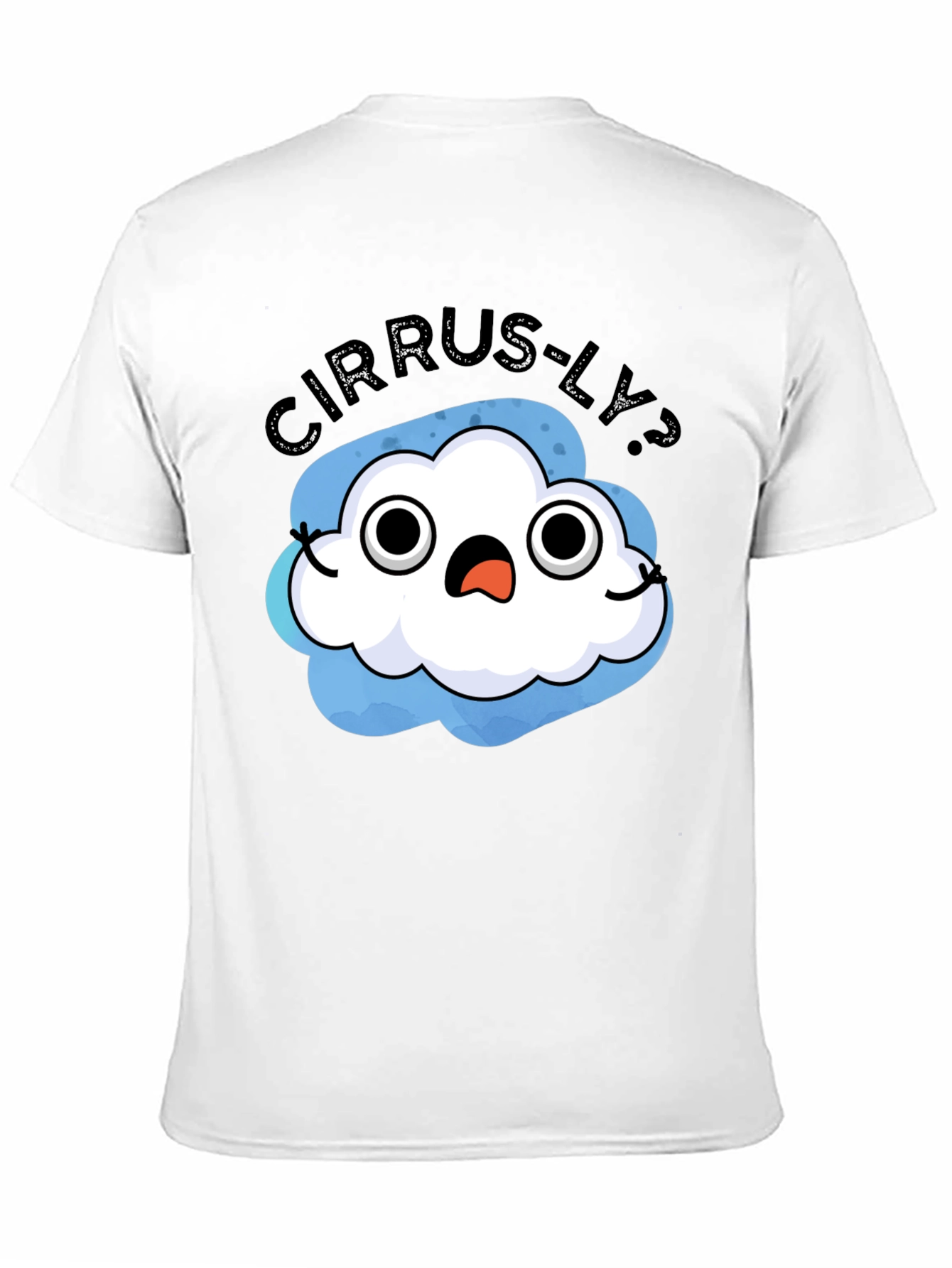 Cirrus-ly? T-Shirt - Humorous Weather Cloud Tee