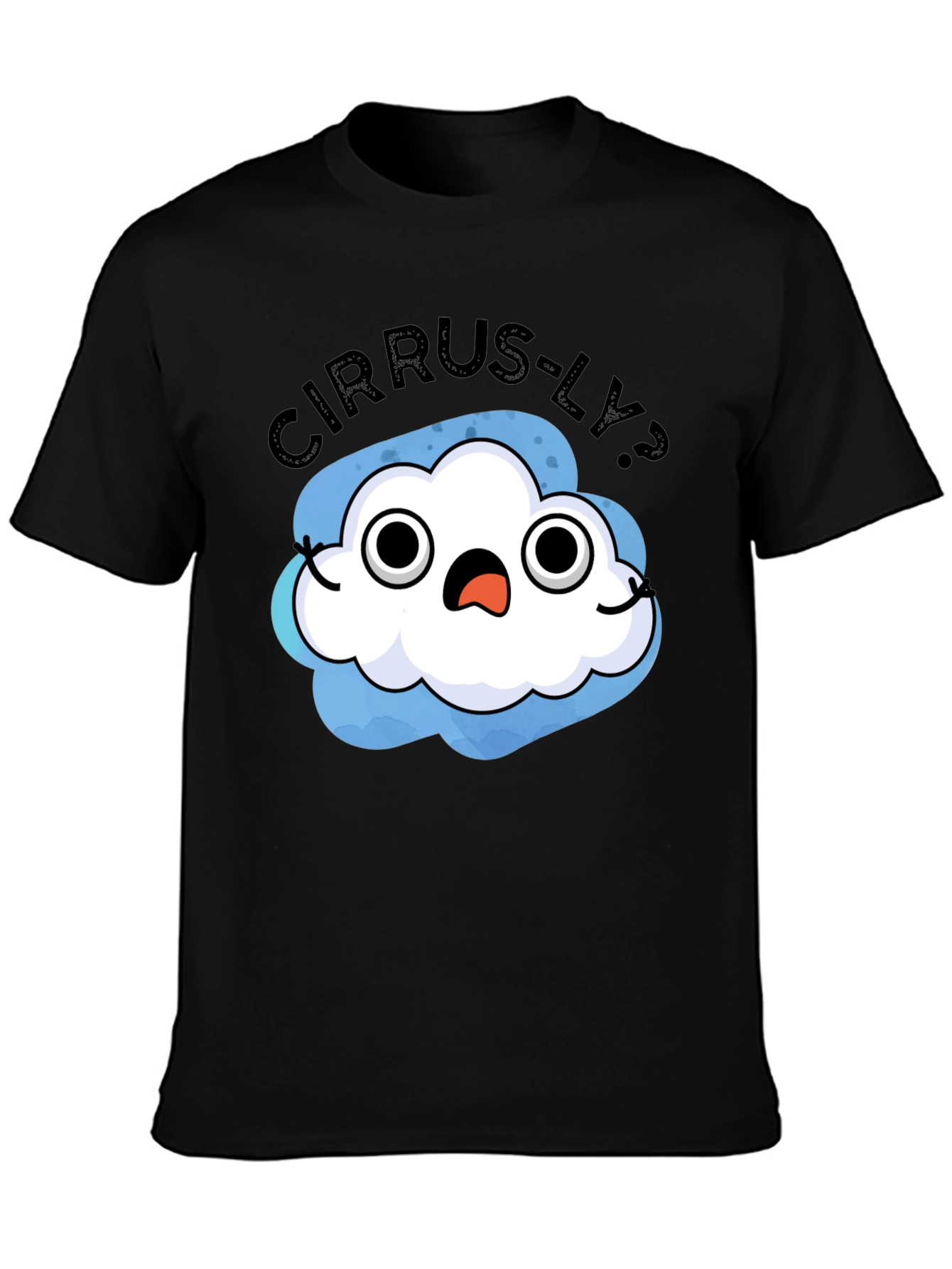 Cirrus-ly? T-Shirt - Humorous Weather Cloud Tee