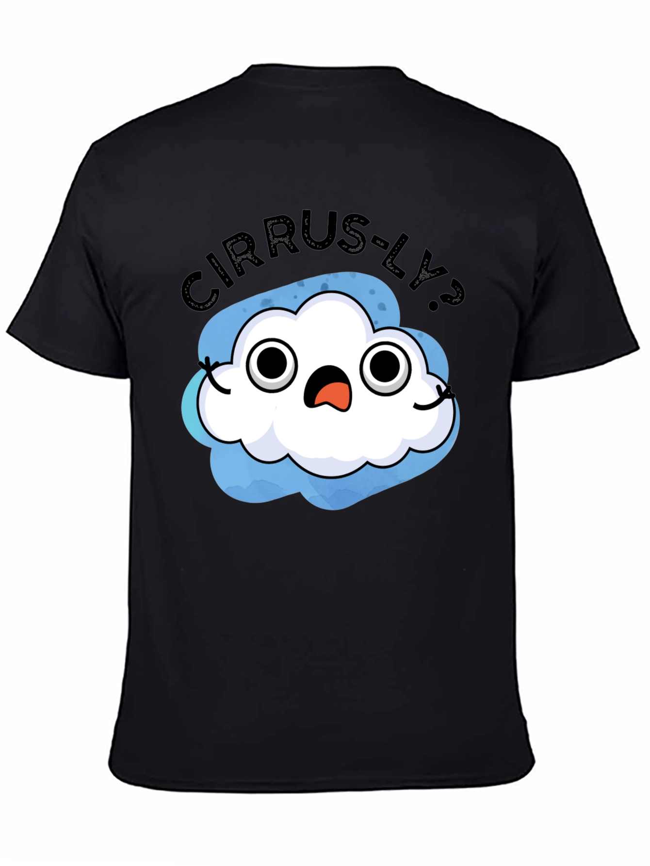 Cirrus-ly? T-Shirt - Humorous Weather Cloud Tee