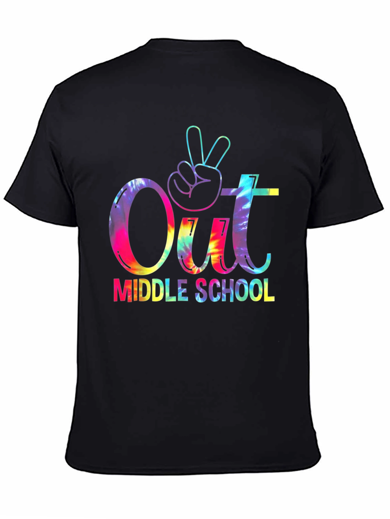 Out Middle School Tie Dye Graphic Tee