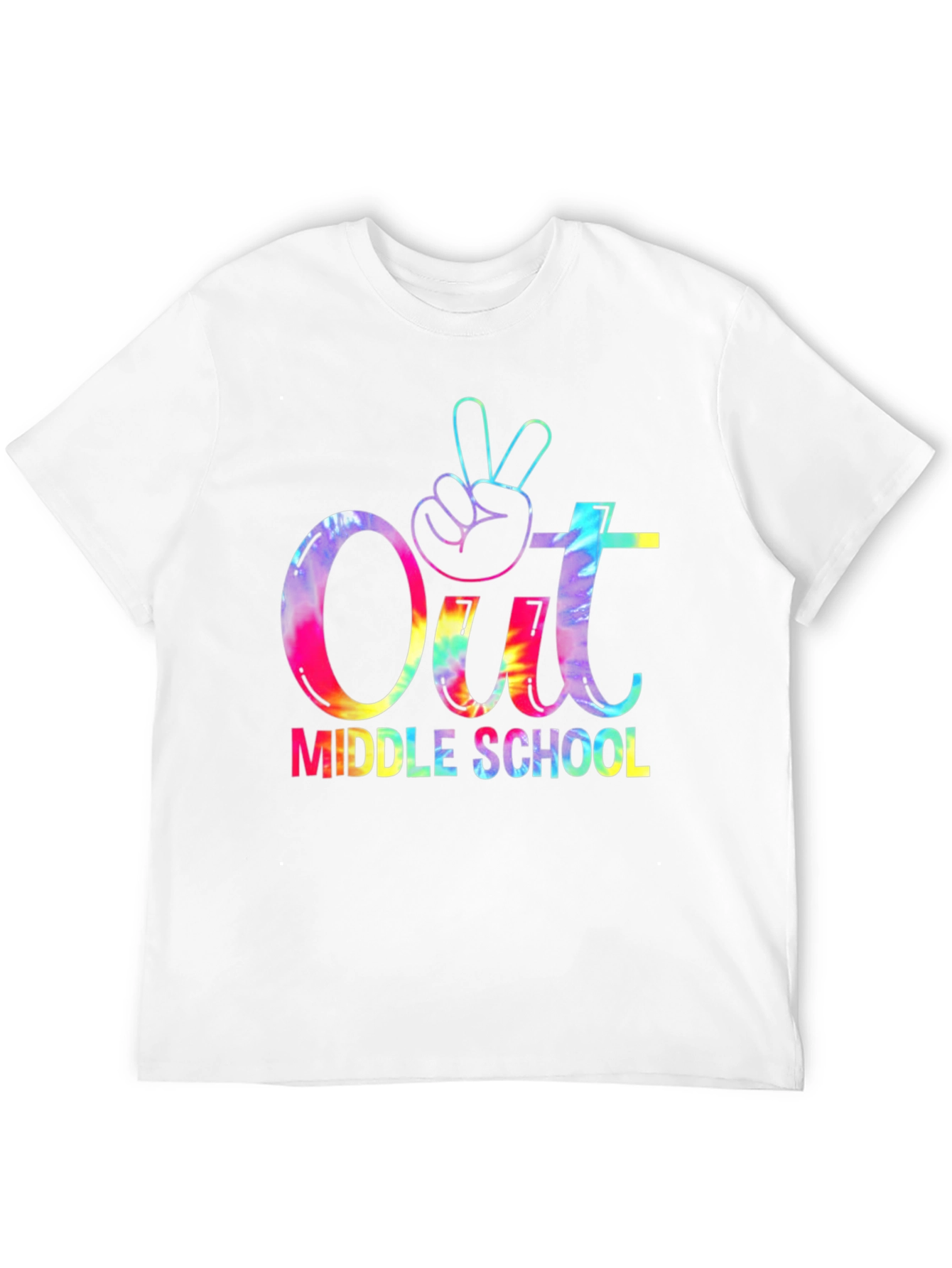 Out Middle School Tie Dye Graphic Tee
