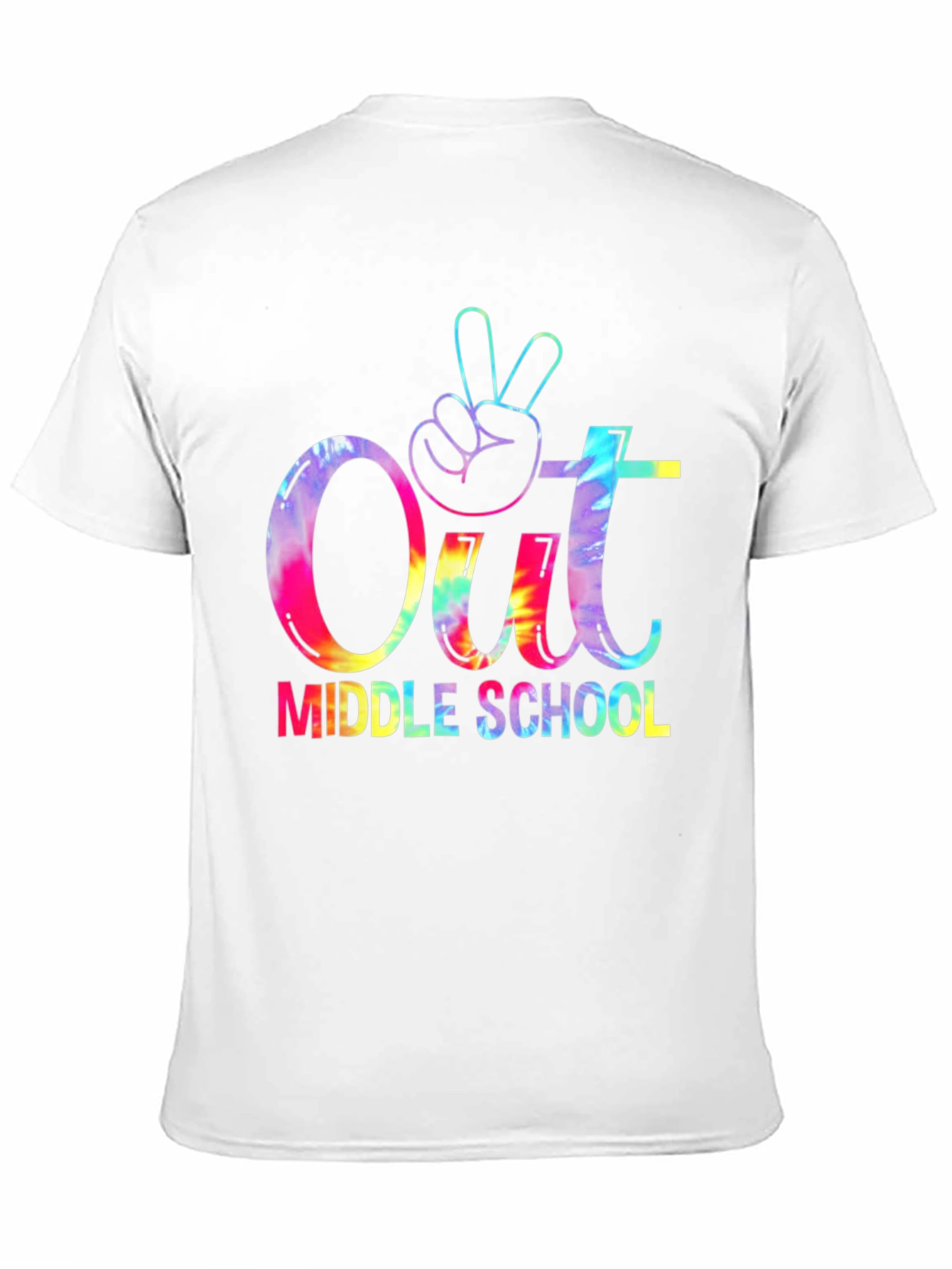 Out Middle School Tie Dye Graphic Tee