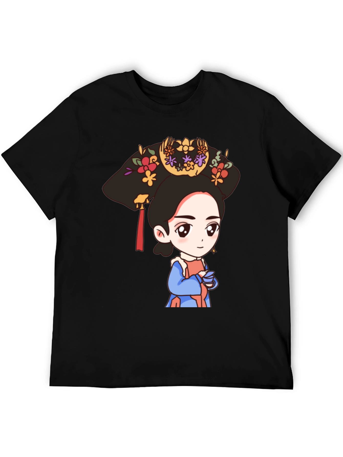Cute Cartoon Empress T-Shirt - Unique Graphic Tee