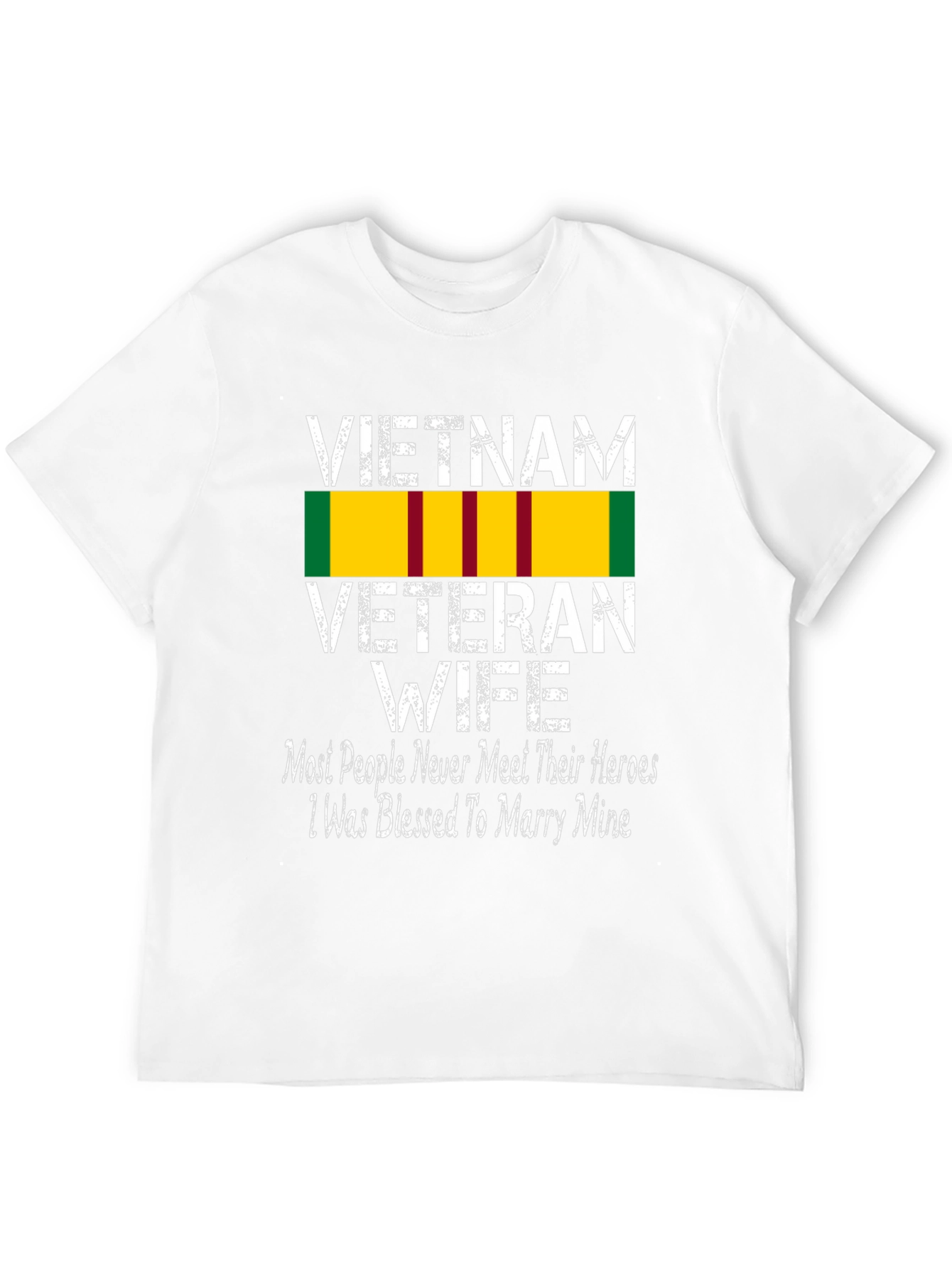 Vietnam Veteran Wife T-Shirt - Black