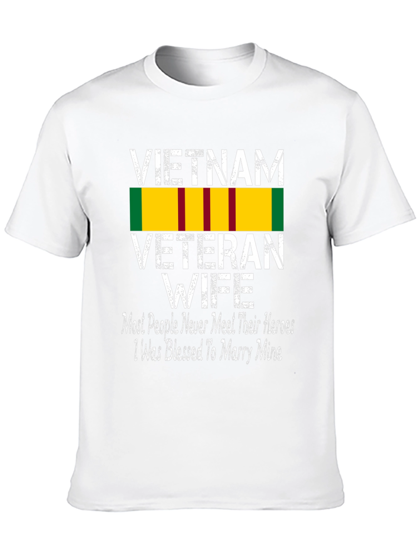 Vietnam Veteran Wife T-Shirt - Black