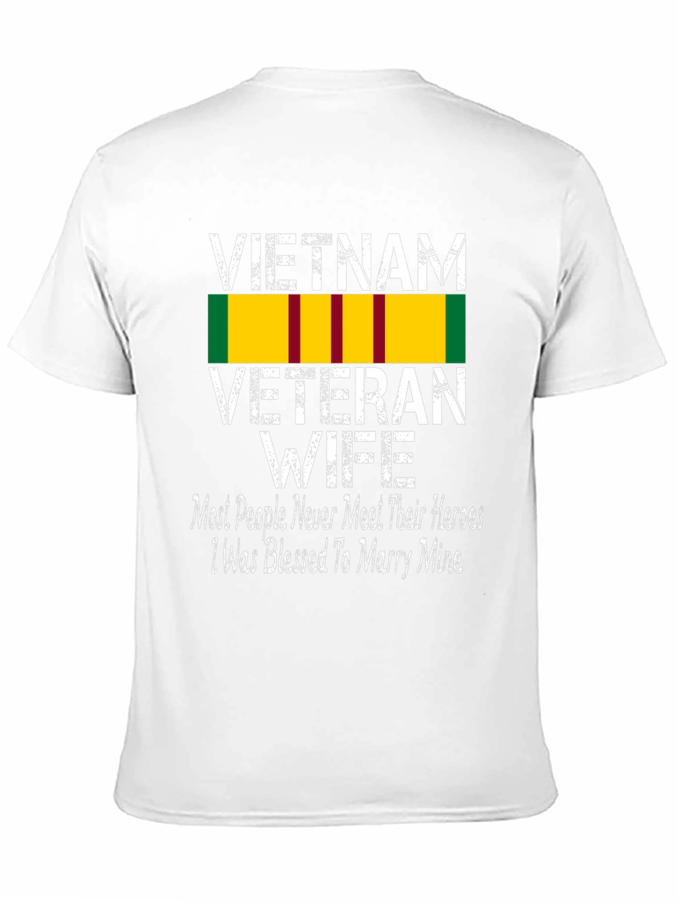 Vietnam Veteran Wife T-Shirt - Black