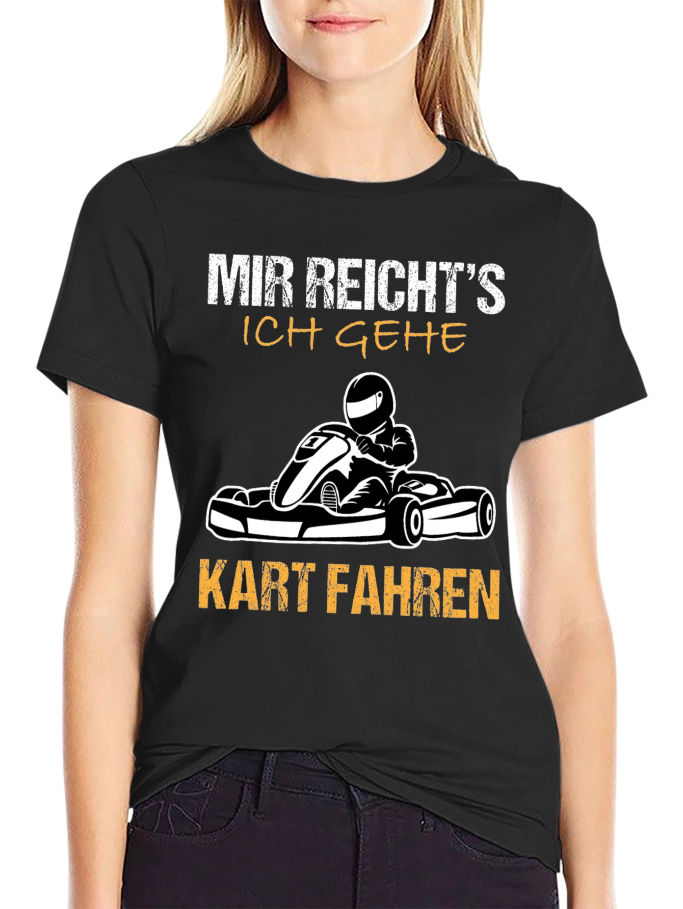 Kart Racing T-Shirt: Mir Reichts Ich Gehe Kart Fahren