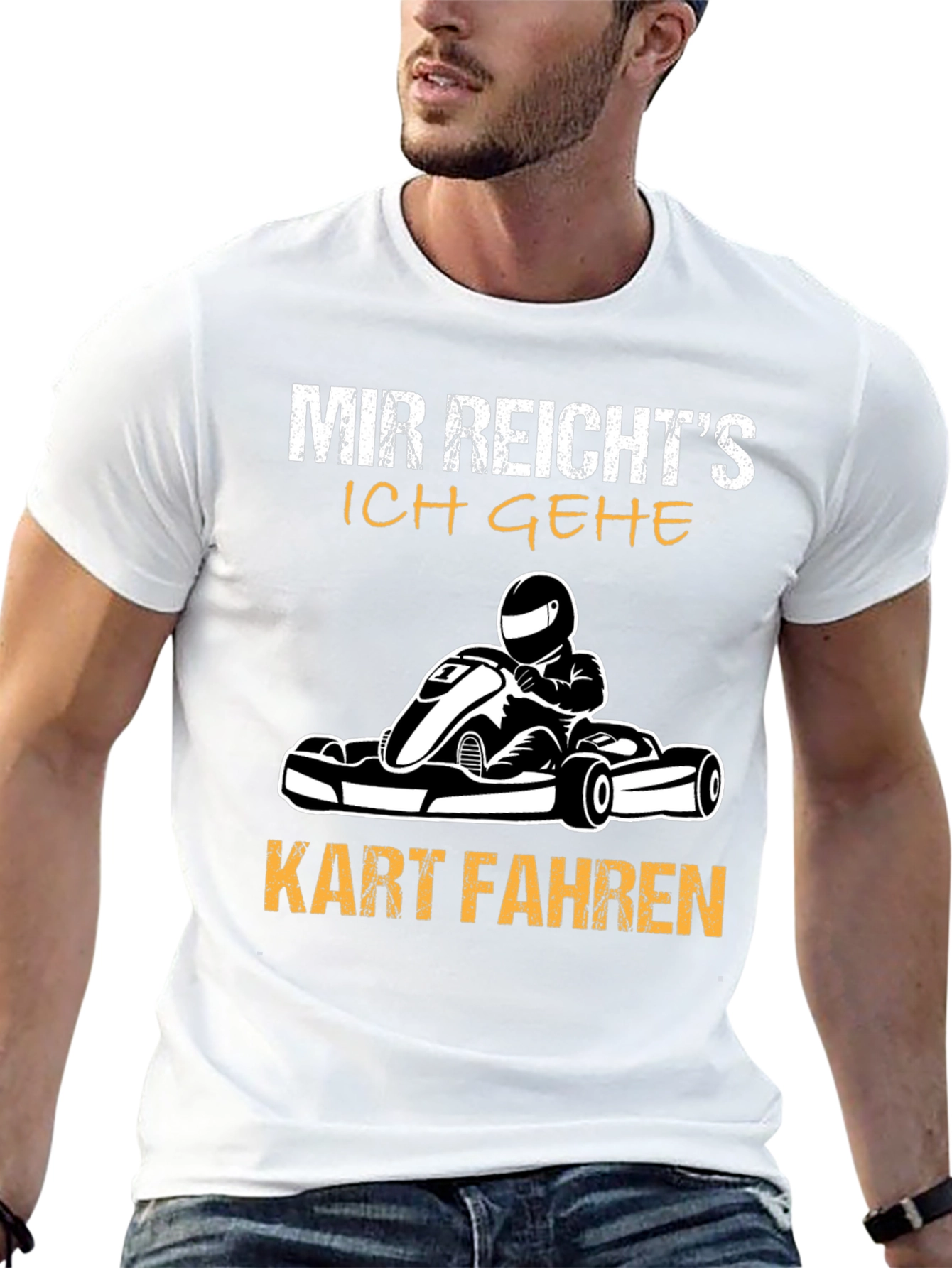 Kart Racing T-Shirt: Mir Reichts Ich Gehe Kart Fahren