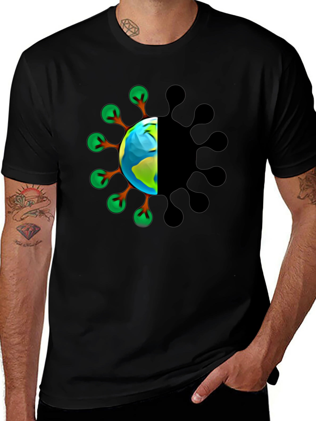 Nature vs. Decay Graphic Tee