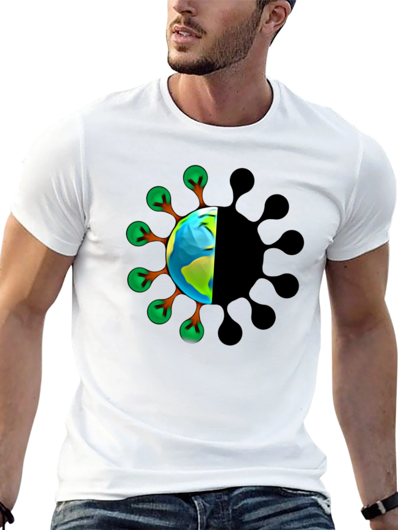 Nature vs. Decay Graphic Tee
