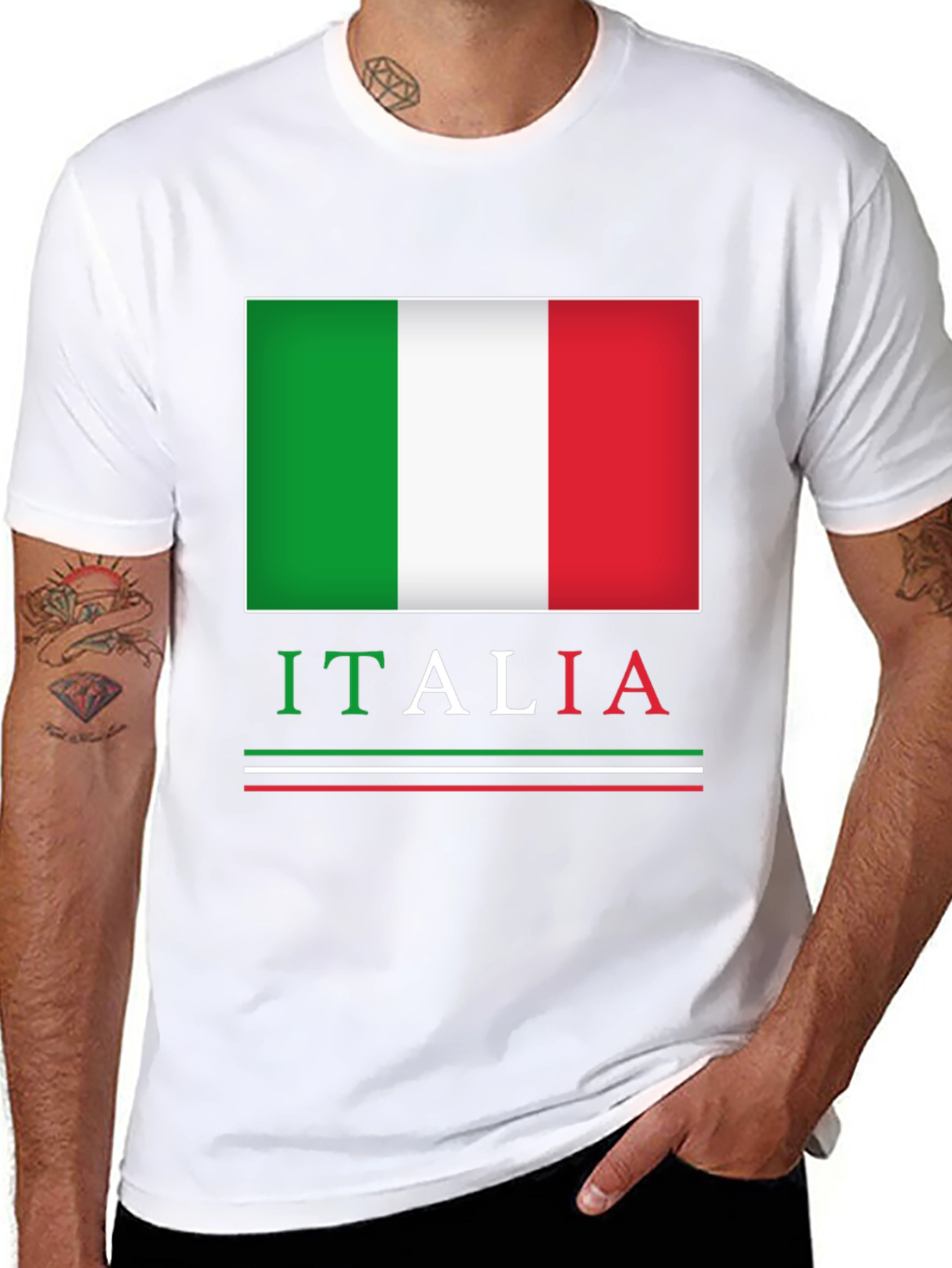 Italy Flag T-Shirt - Italia Pride