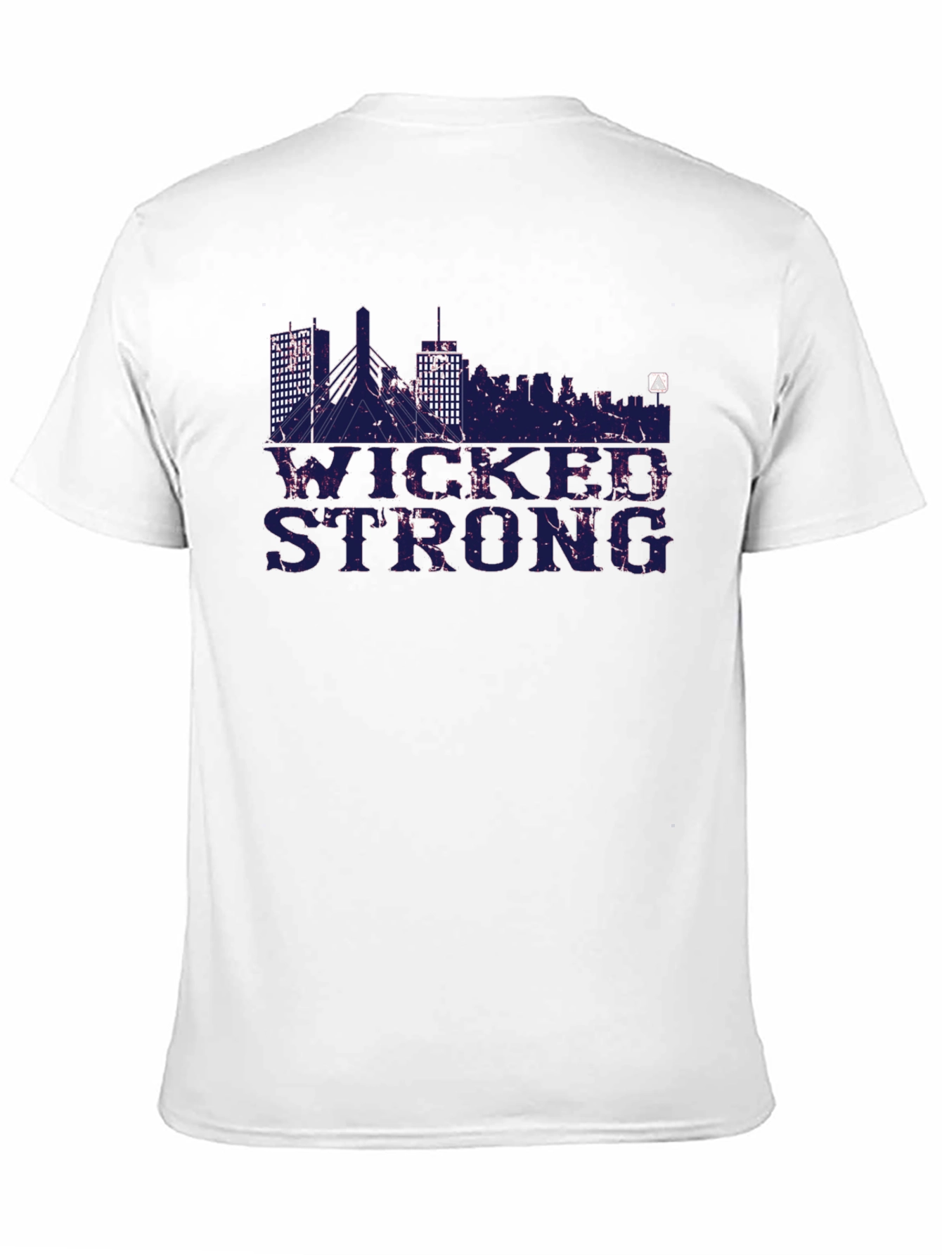 Wicked Strong Boston Skyline Graphic Tee