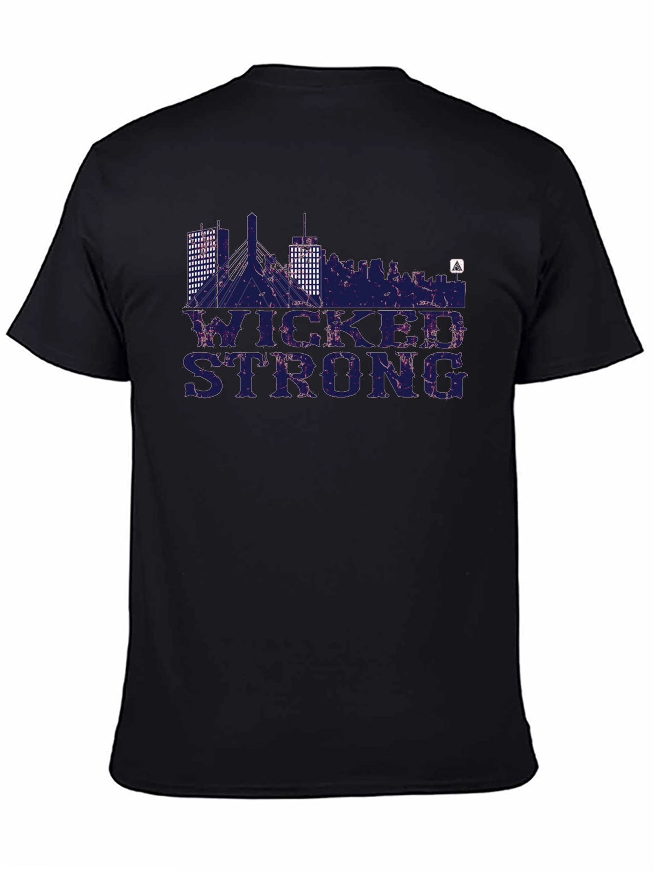 Wicked Strong Boston Skyline Graphic Tee
