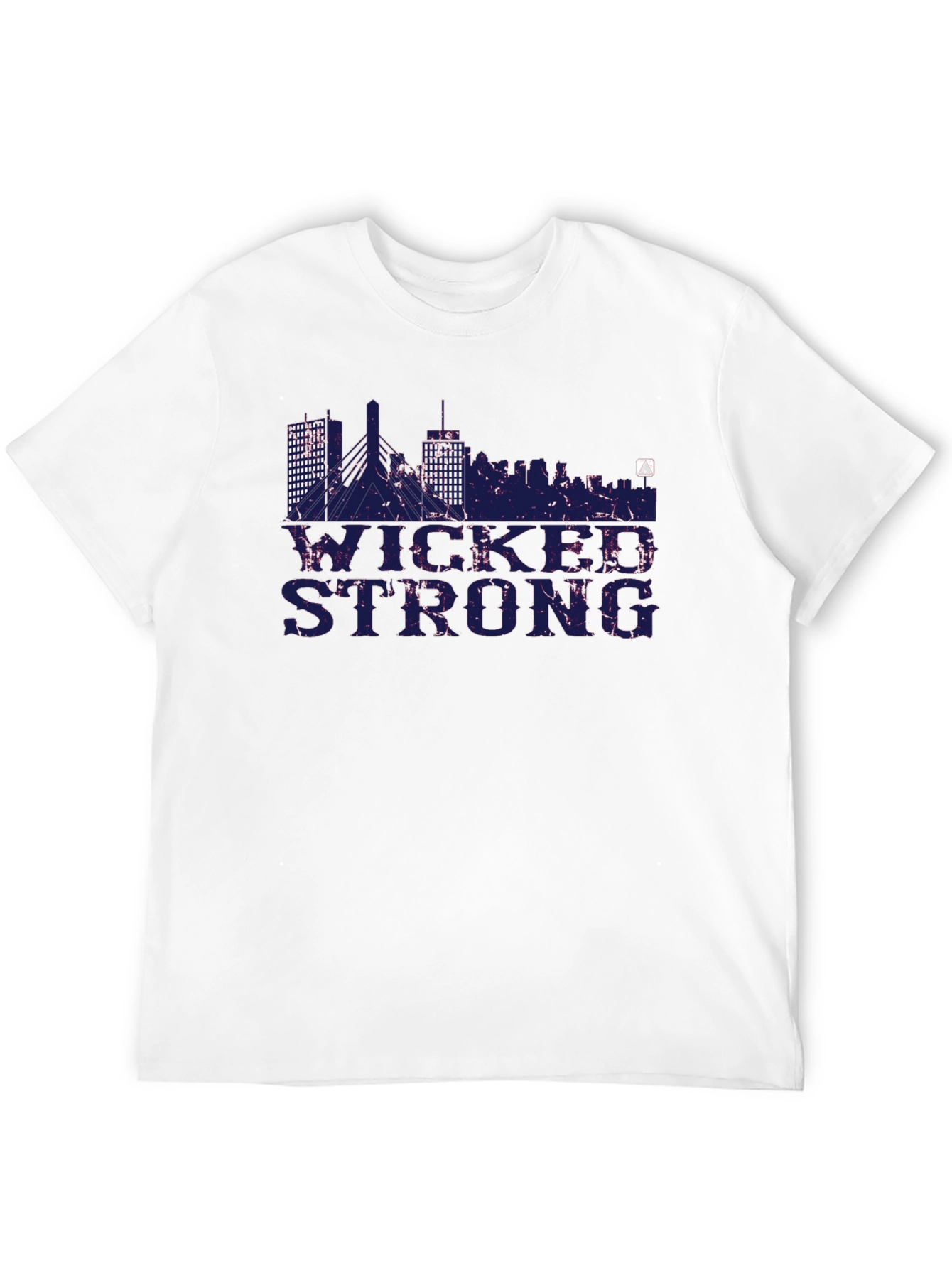 Wicked Strong Boston Skyline Graphic Tee