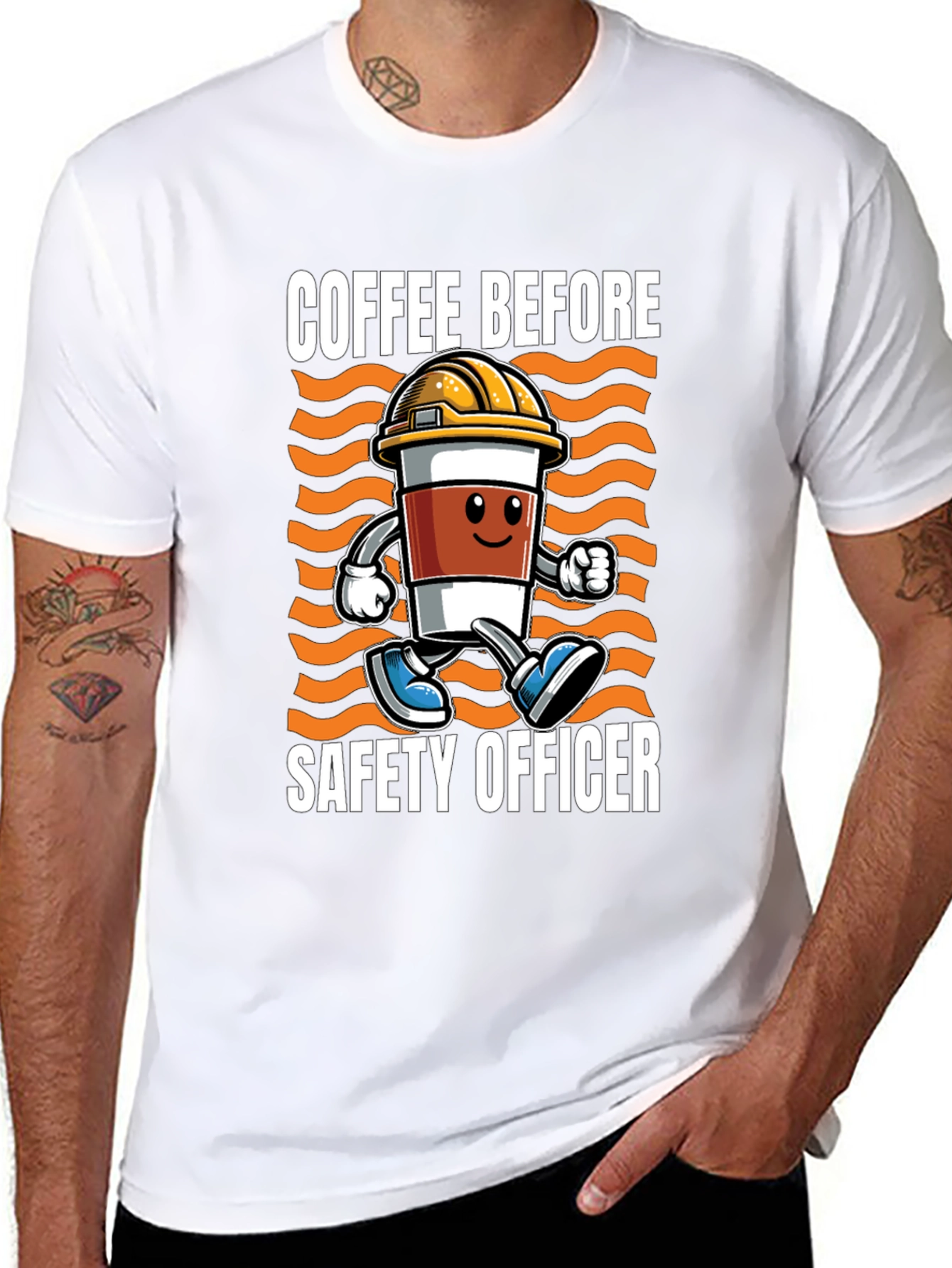 Coffee Before Safety Officer T-Shirt