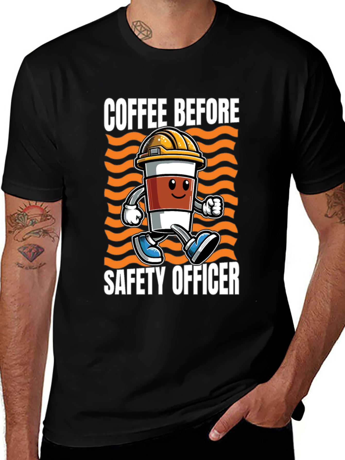 Coffee Before Safety Officer T-Shirt