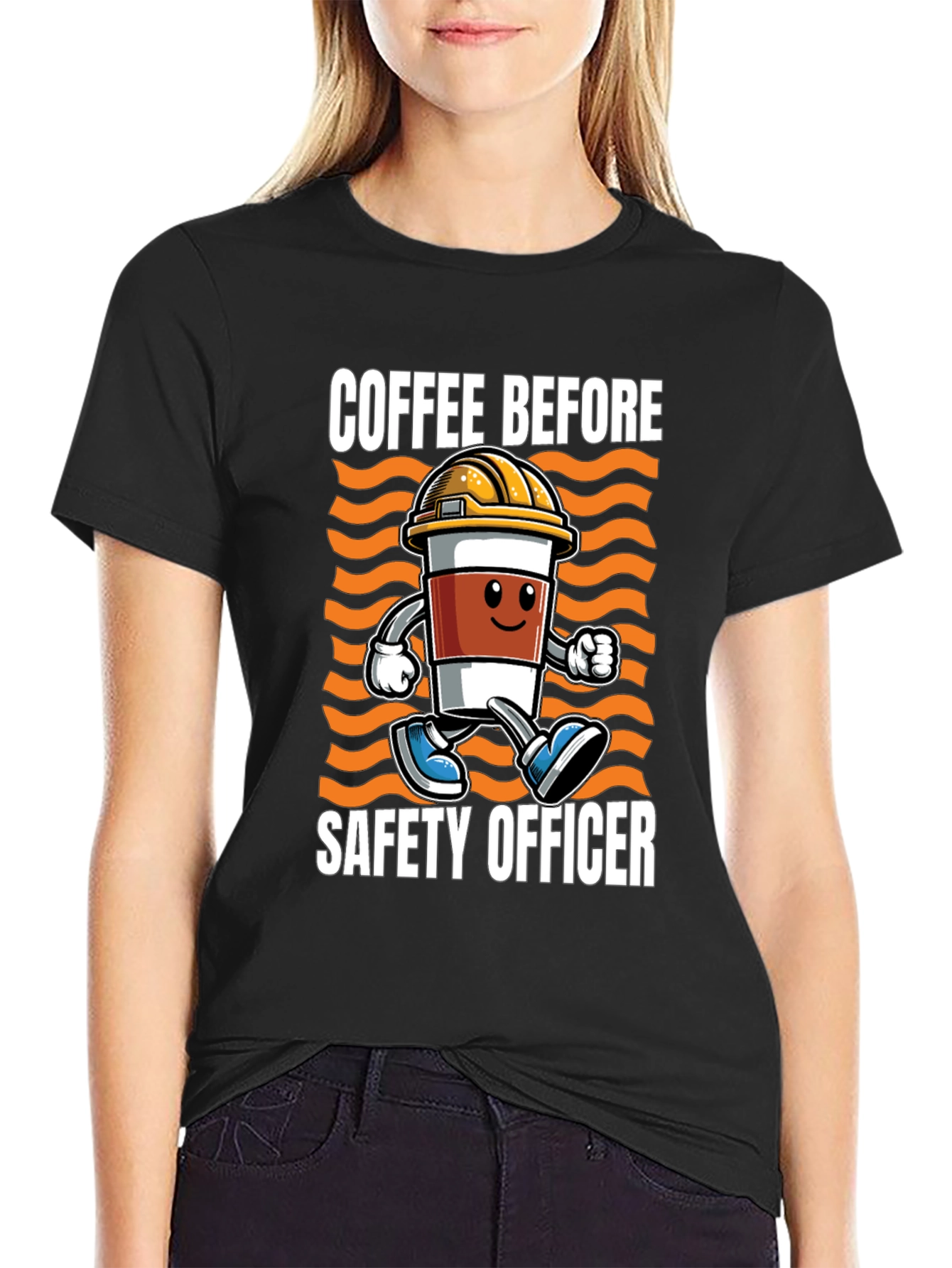 Coffee Before Safety Officer T-Shirt
