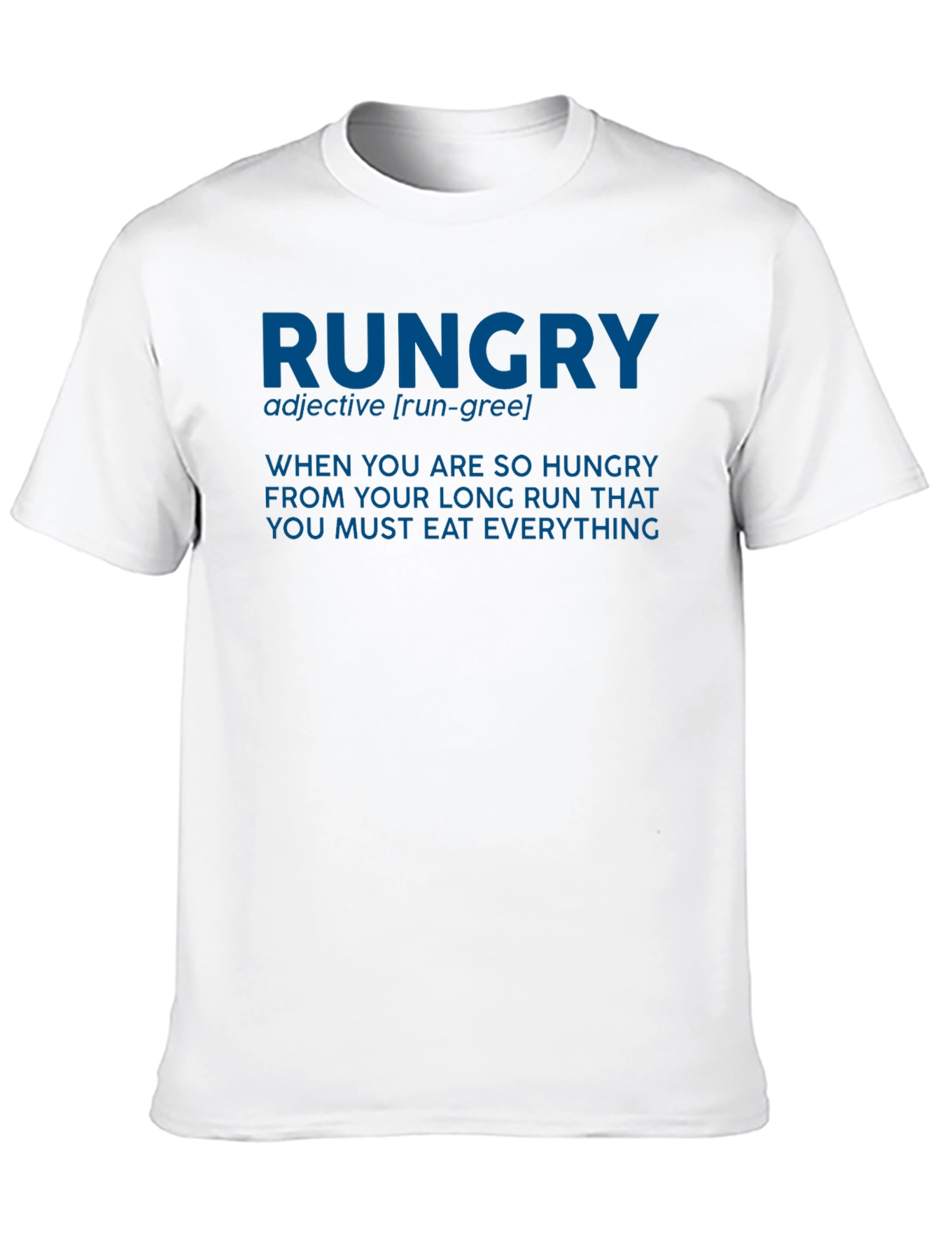 RUNGRY T-Shirt - Funny Running Joke