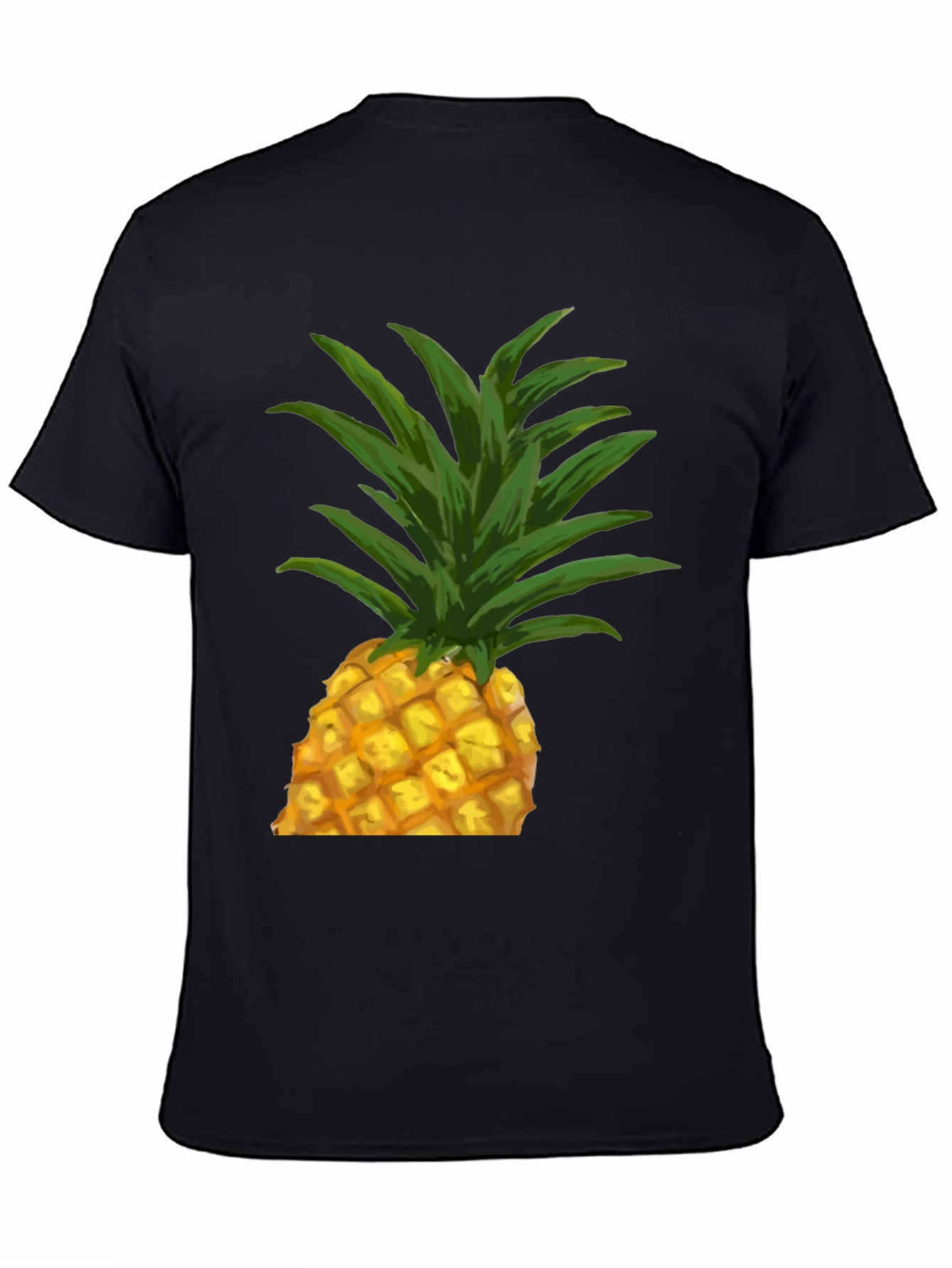 Pineapple Graphic Tee - Tropical Fruit Shirt